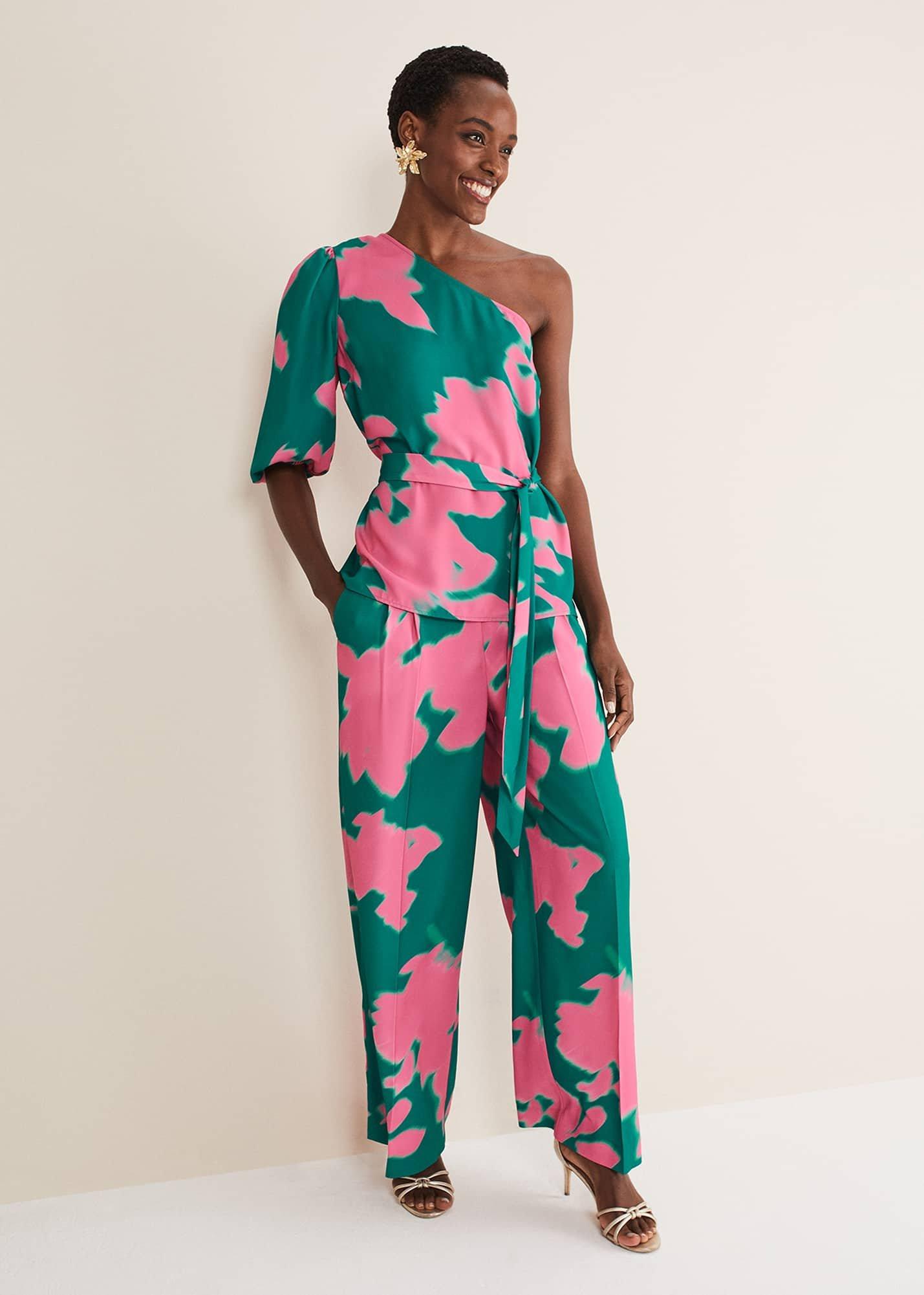 Madison One Shoulder Co-Ord Blouse