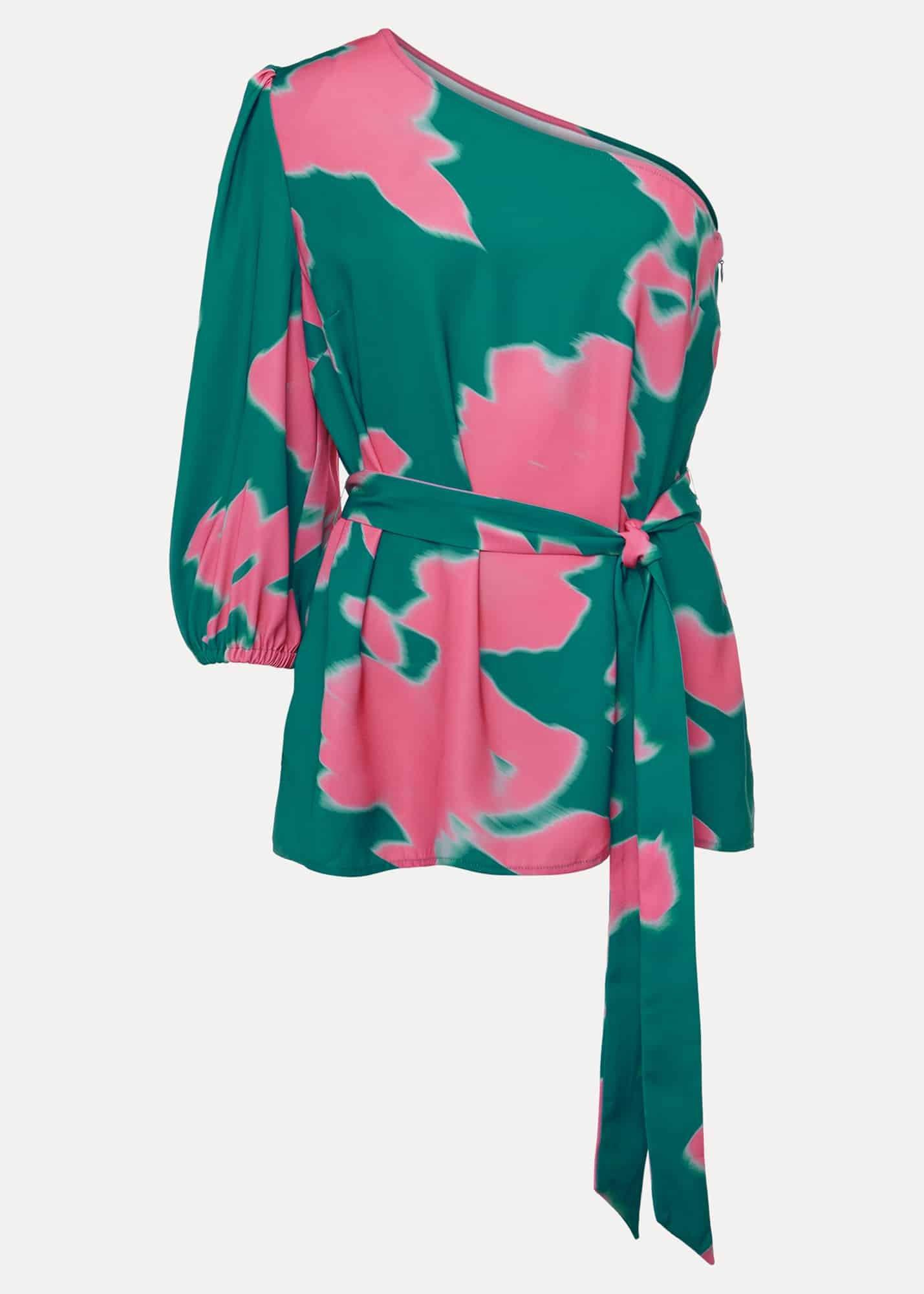 Madison One Shoulder Co-Ord Blouse