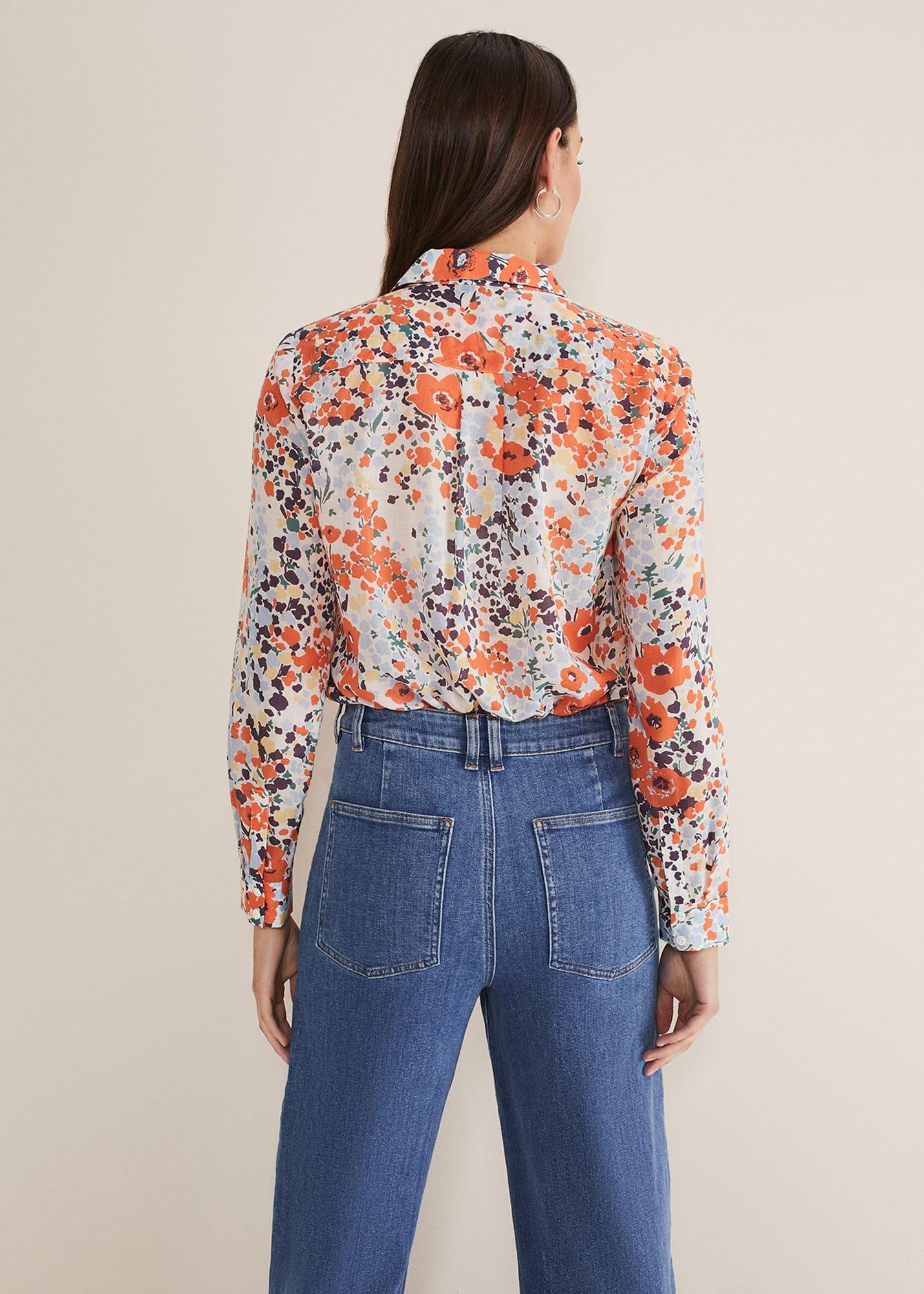 Katie Cotton Floral Blouse
