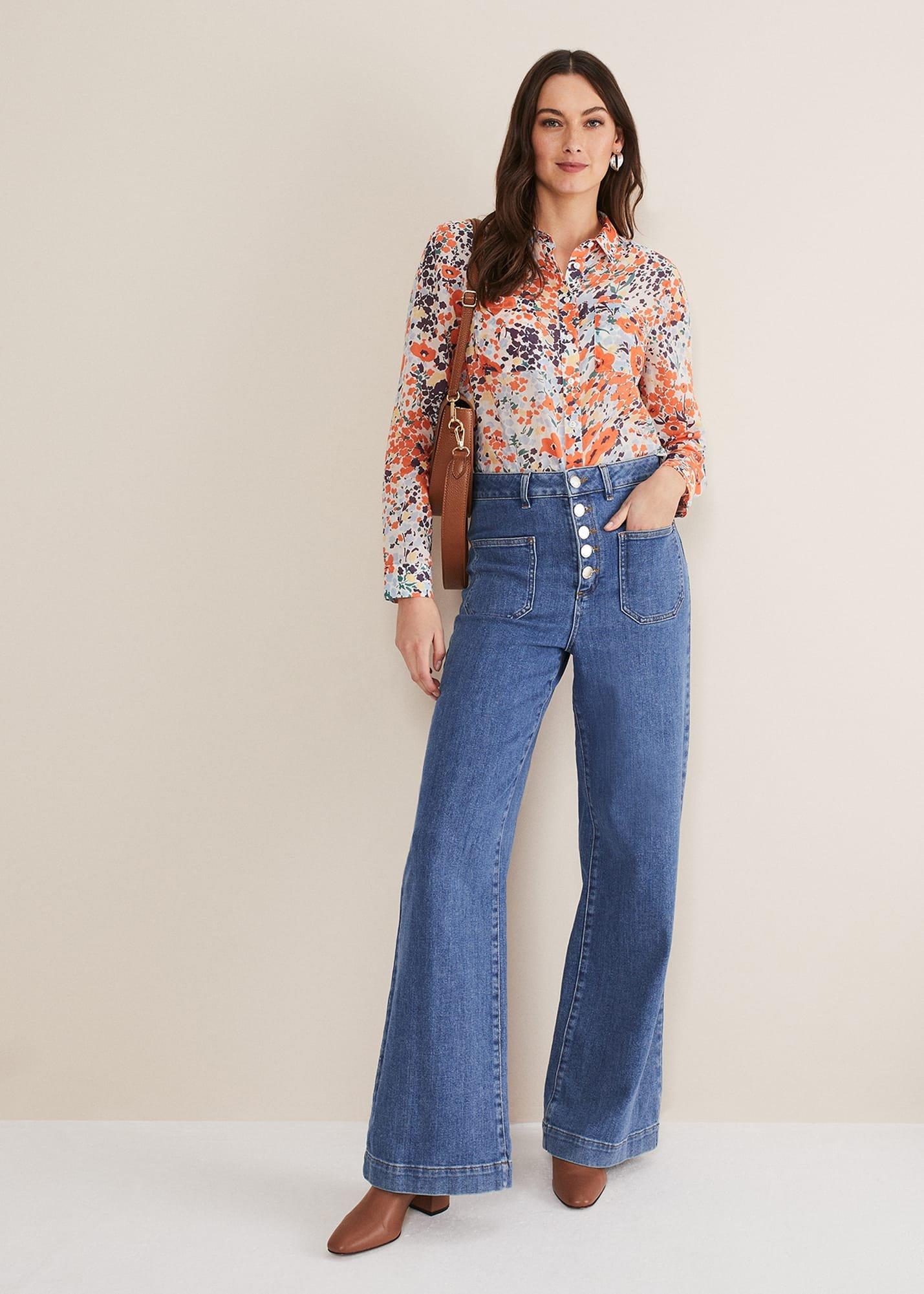Katie Cotton Floral Blouse
