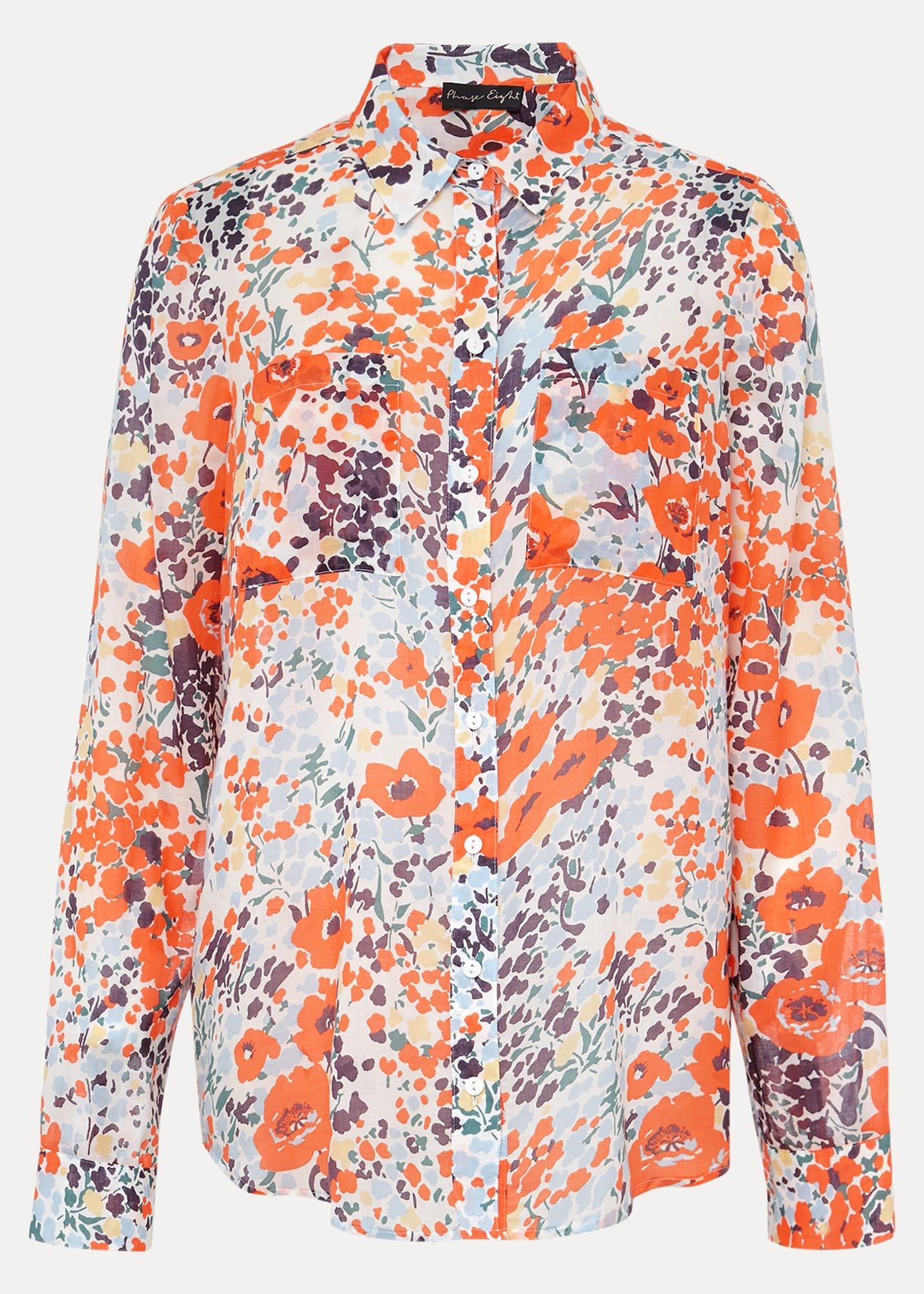 Katie Cotton Floral Blouse