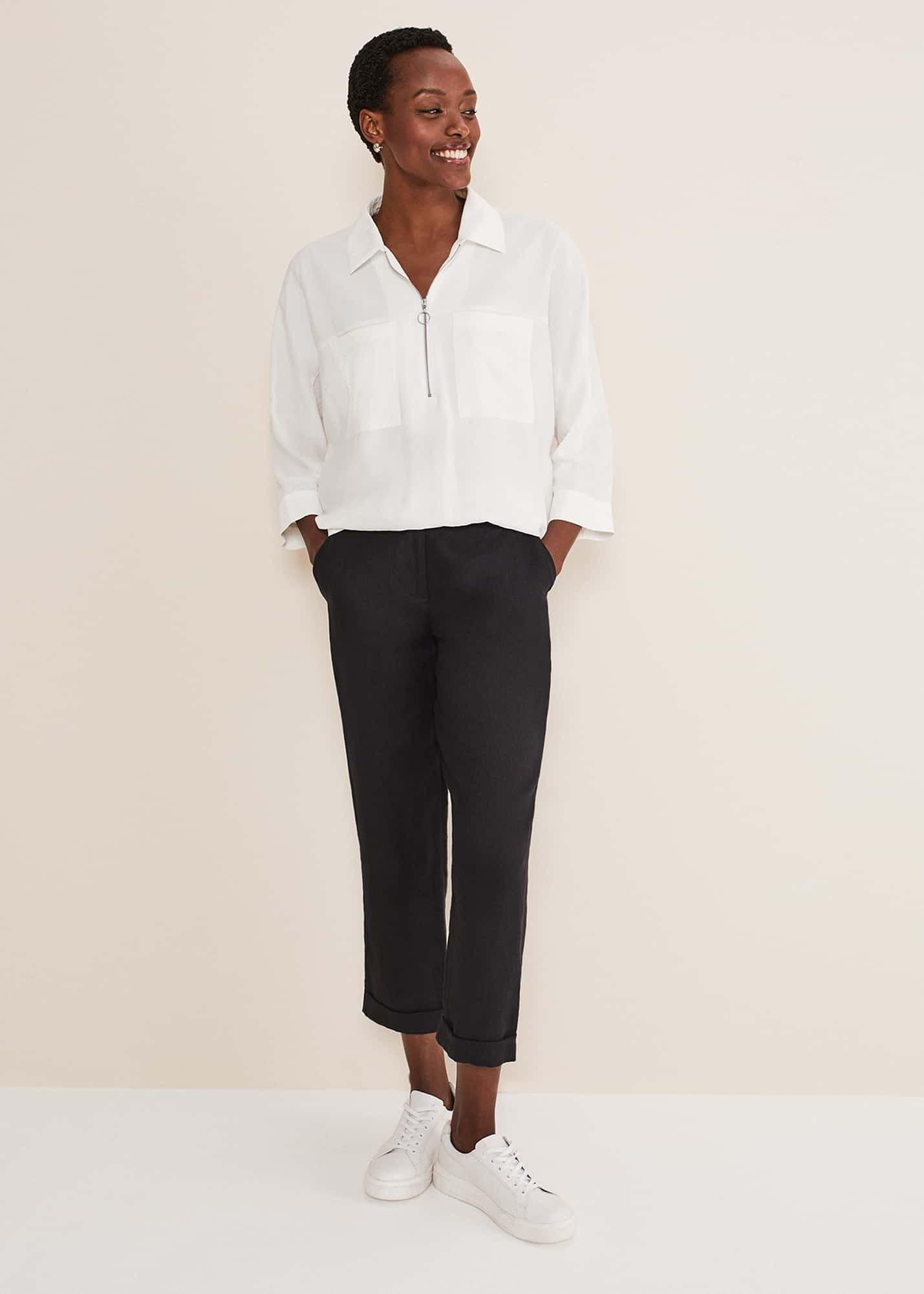 Cynthia Zip Front Shirt