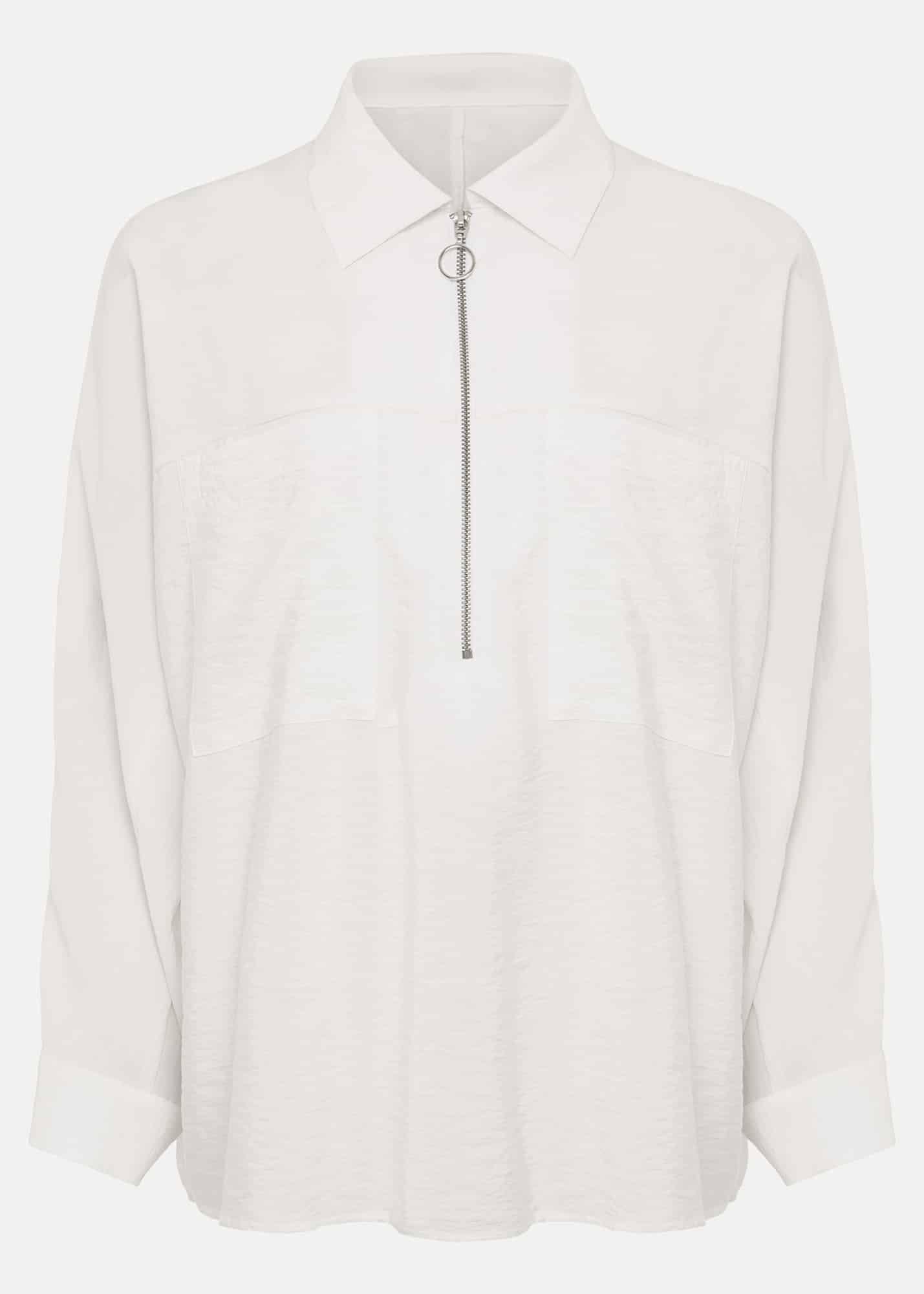 Cynthia Zip Front Shirt