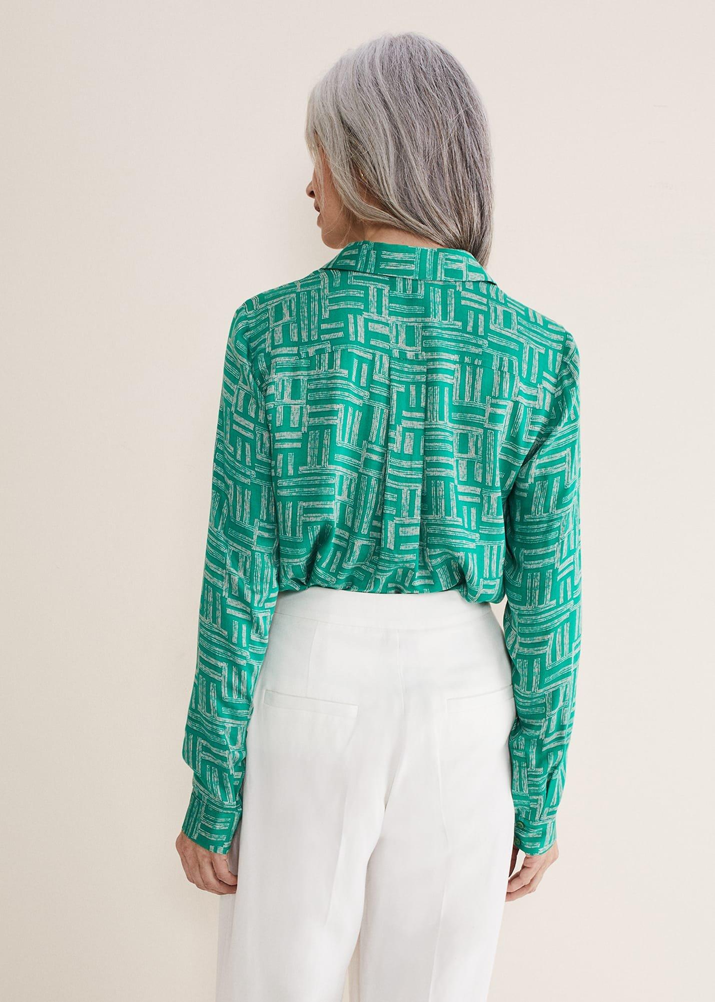 Hatty Abstract Co-Ord Blouse