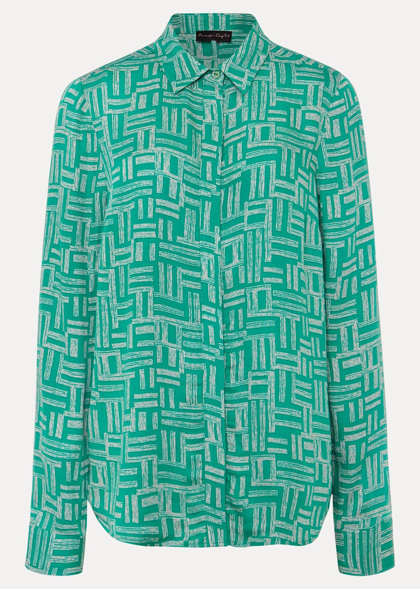 Hatty Abstract Co-Ord Blouse