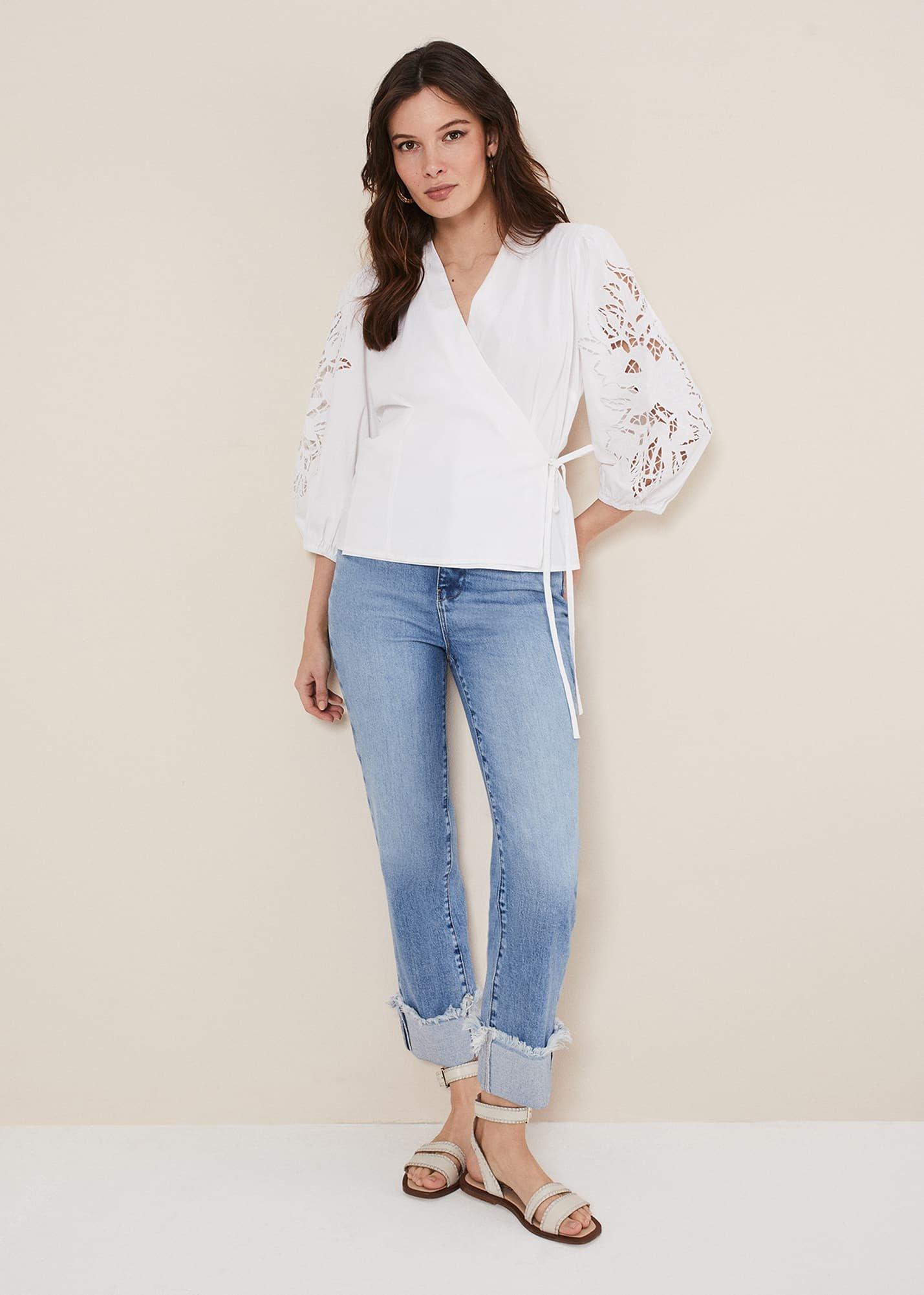 Kacey Broderie Blouse