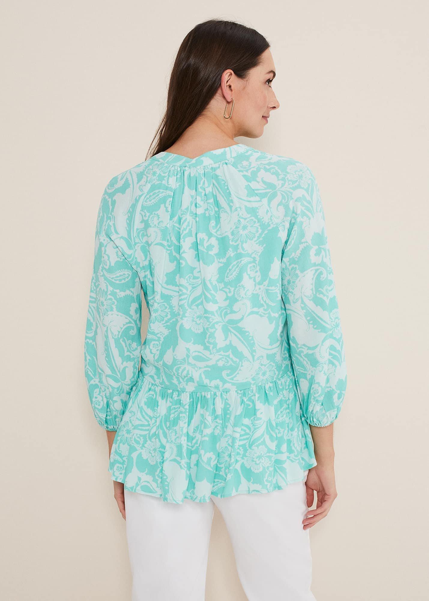 Lara Paisley Print Blouse