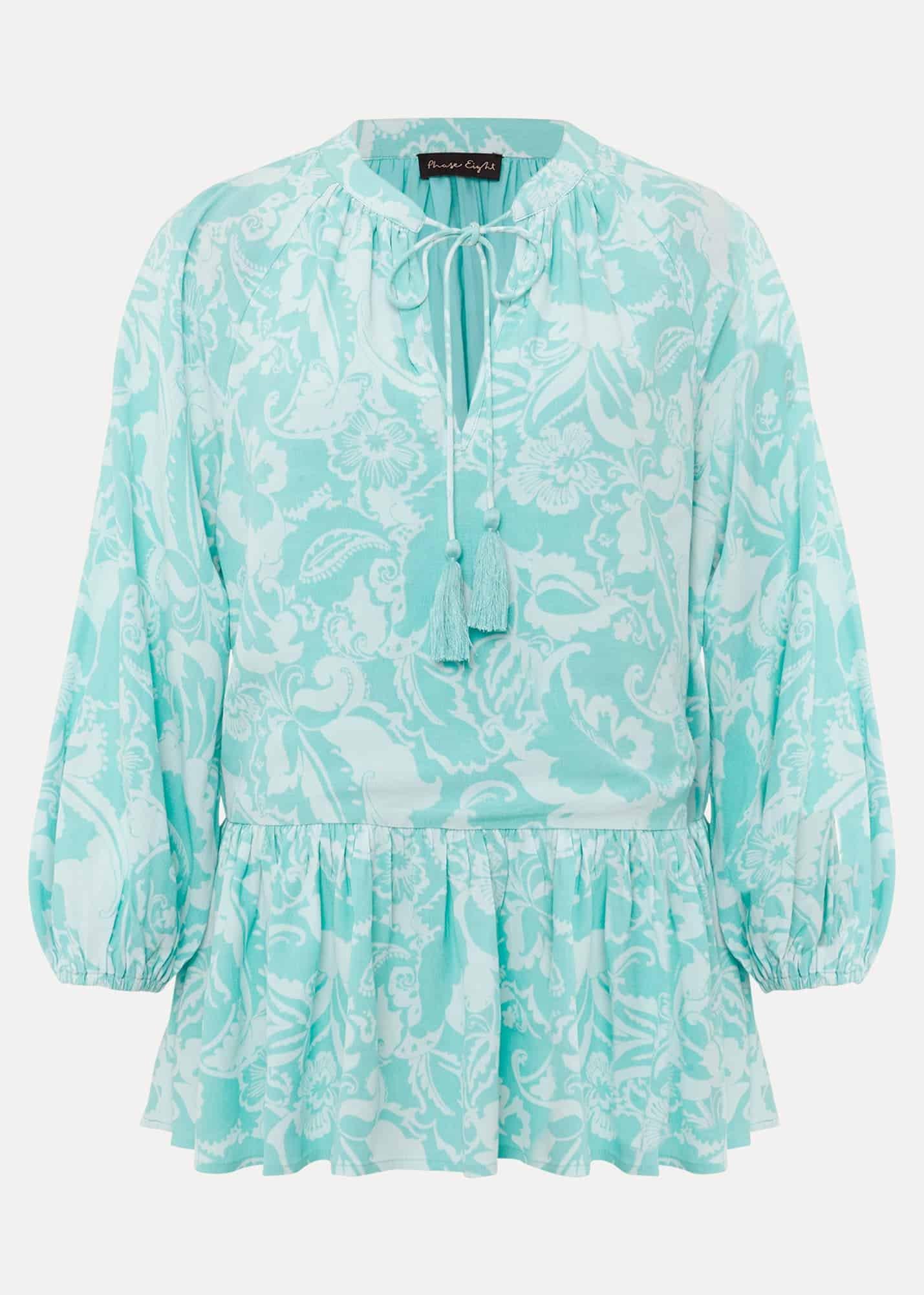 Lara Paisley Print Blouse