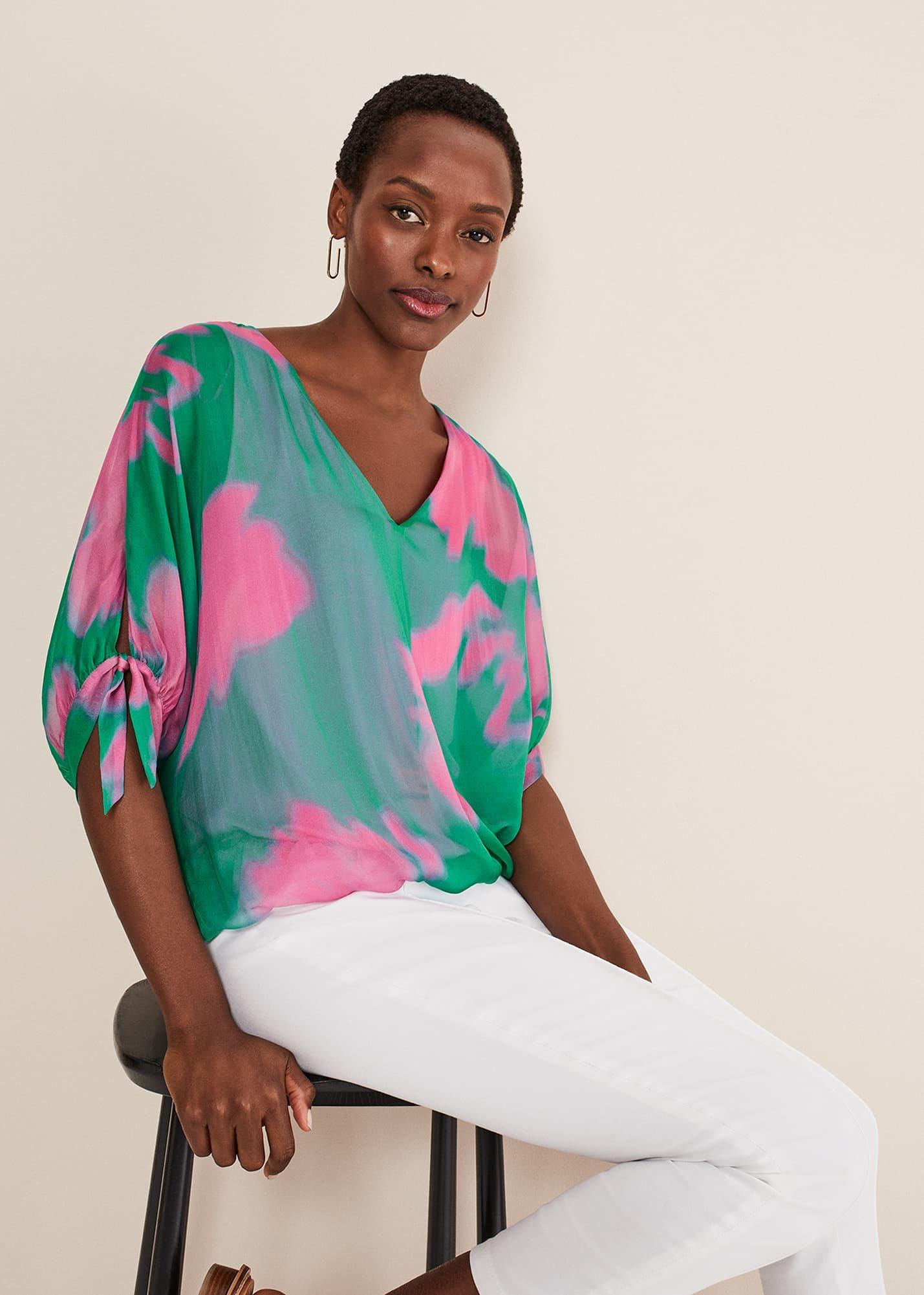 Madison Silk Blouse