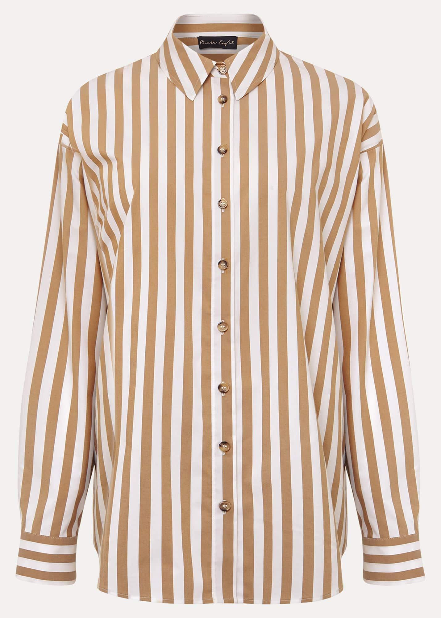 Stripe Camel Shirt