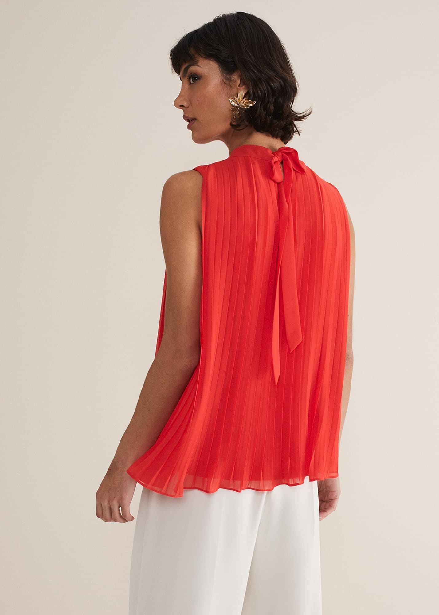 Nina Pleated Top