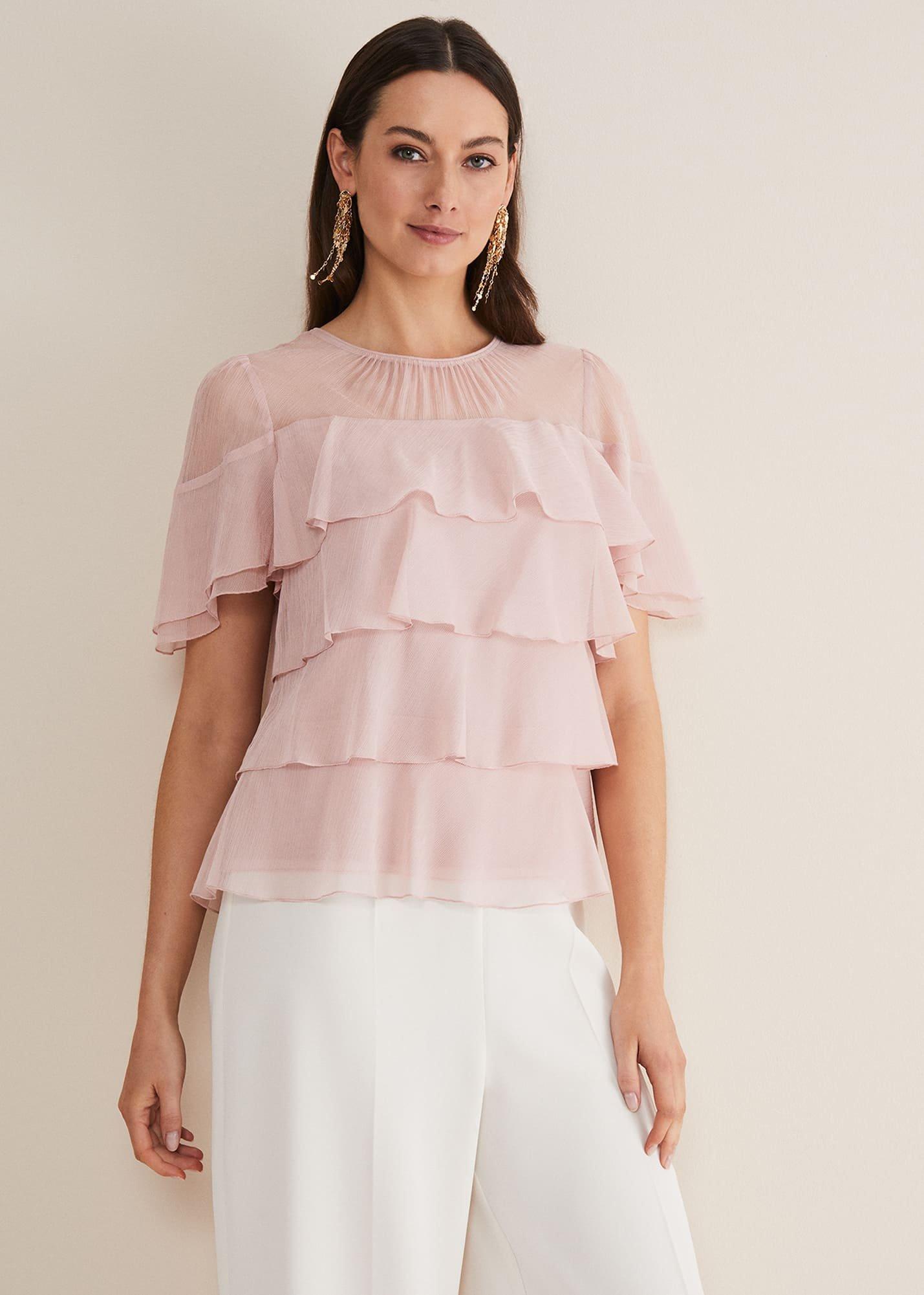 Stacey Ruffle Blouse