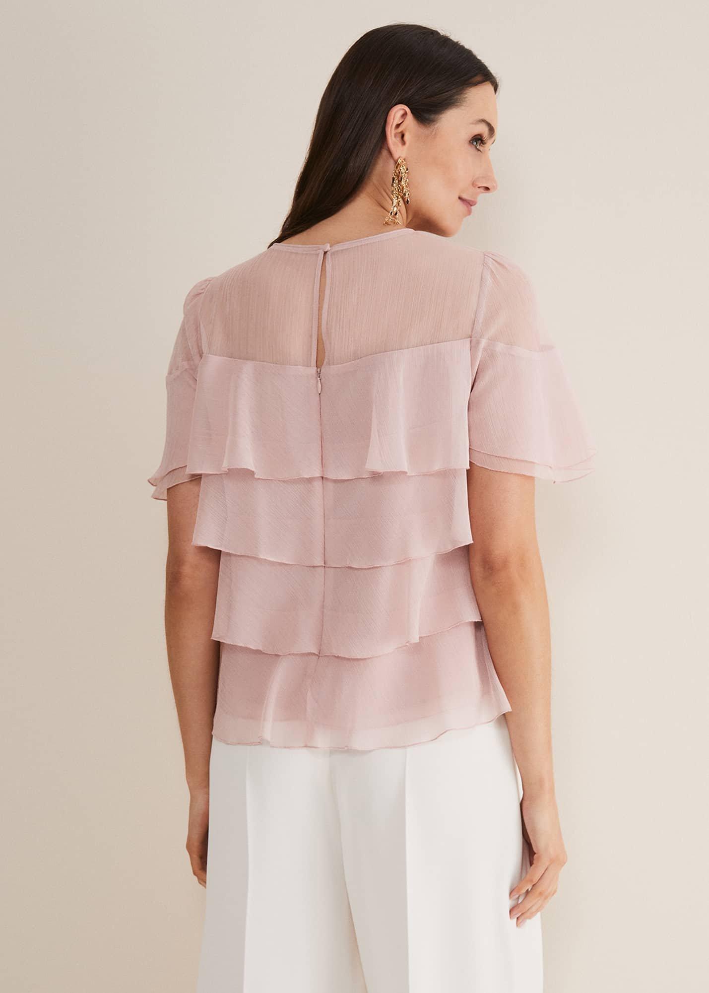 Stacey Ruffle Blouse