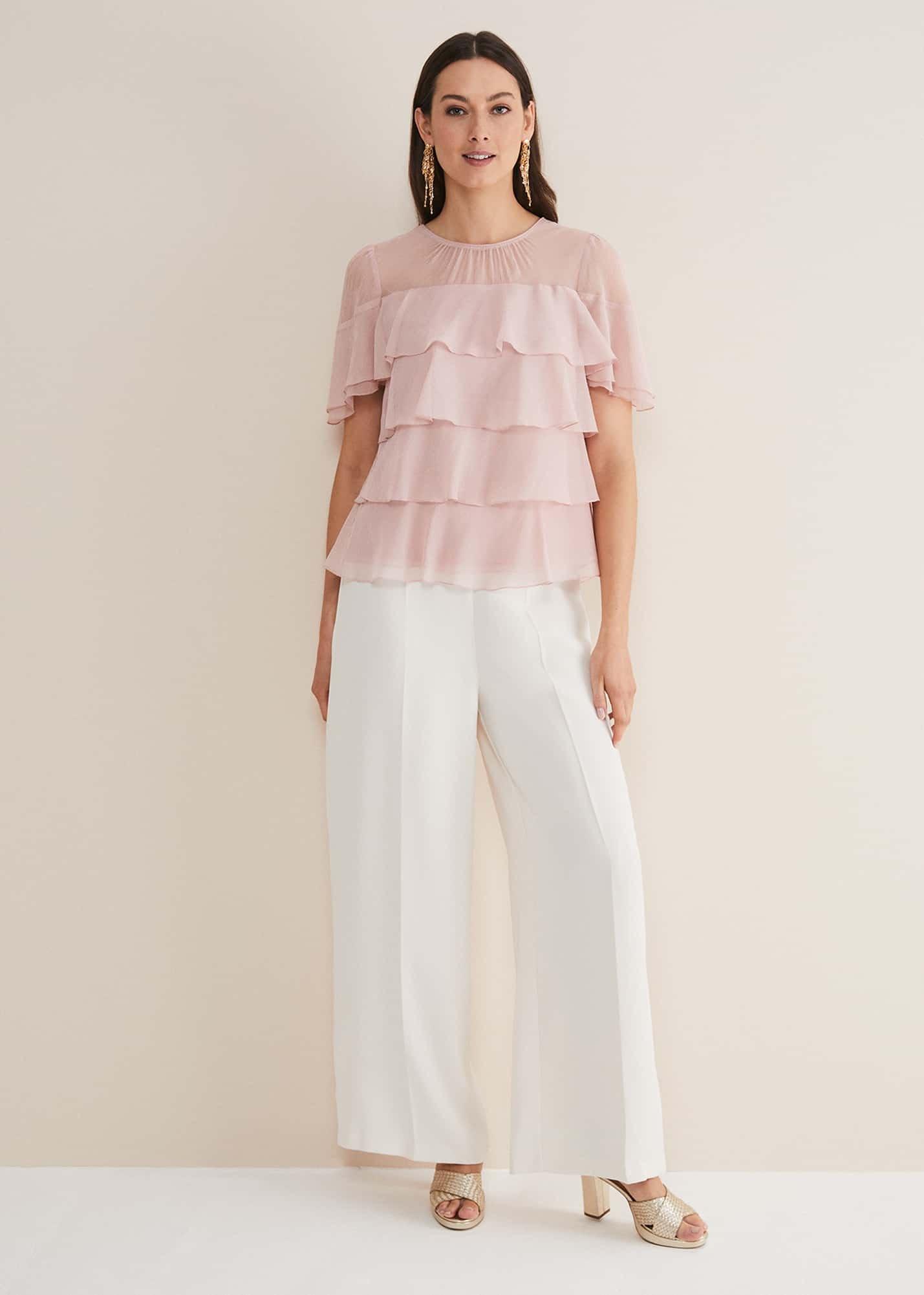 Stacey Ruffle Blouse