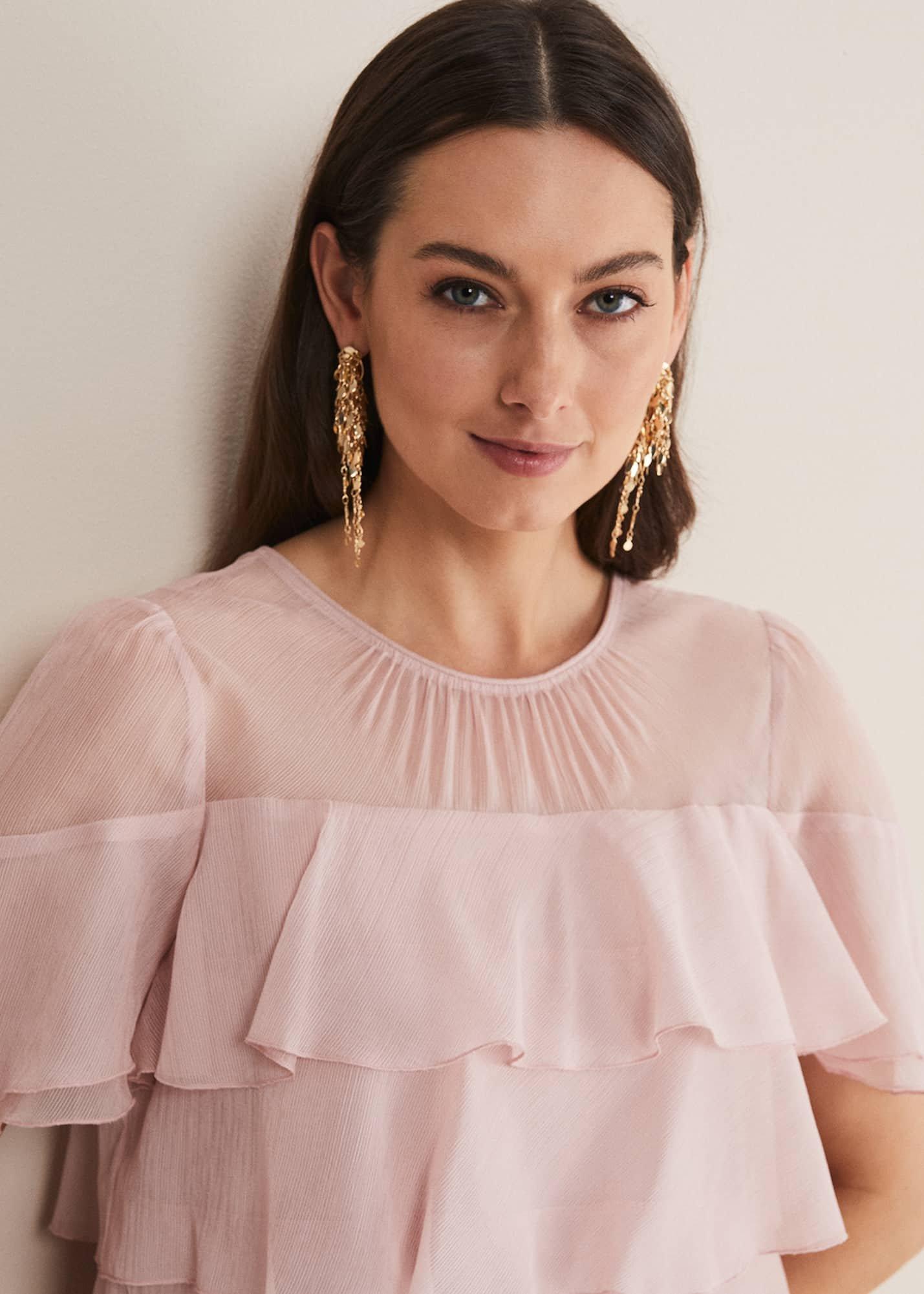 Stacey Ruffle Blouse