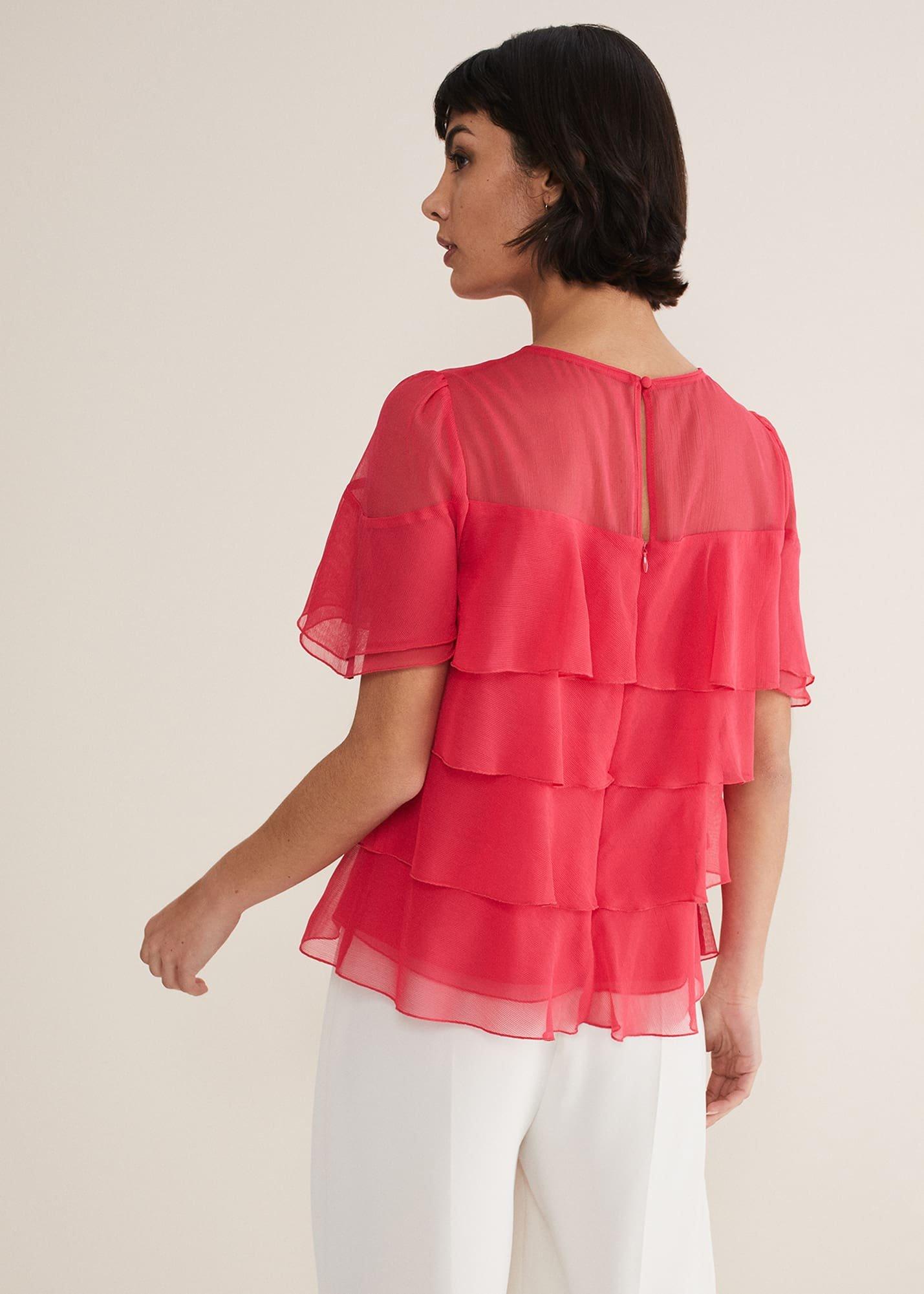 Stacey Ruffle Blouse