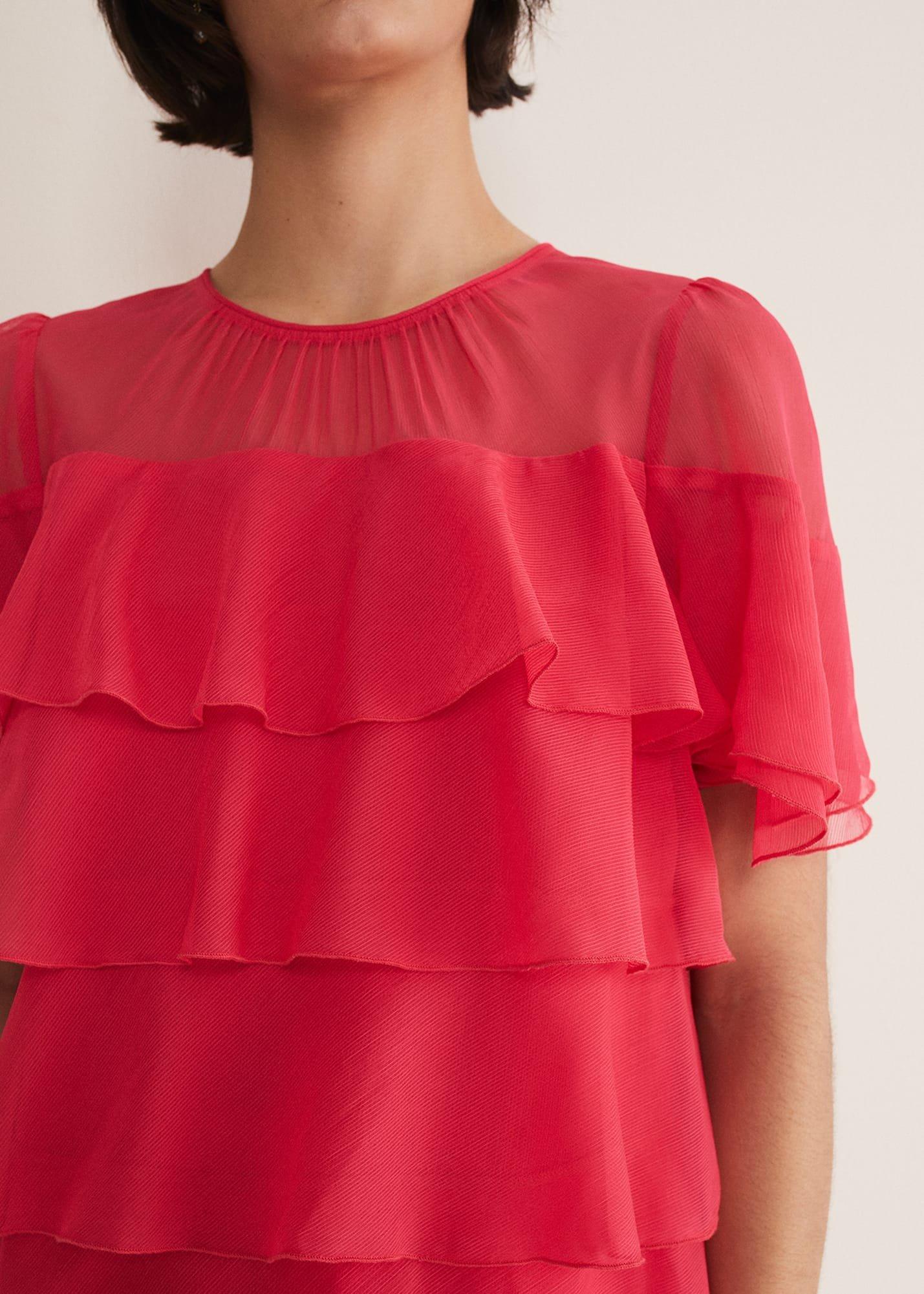 Stacey Ruffle Blouse