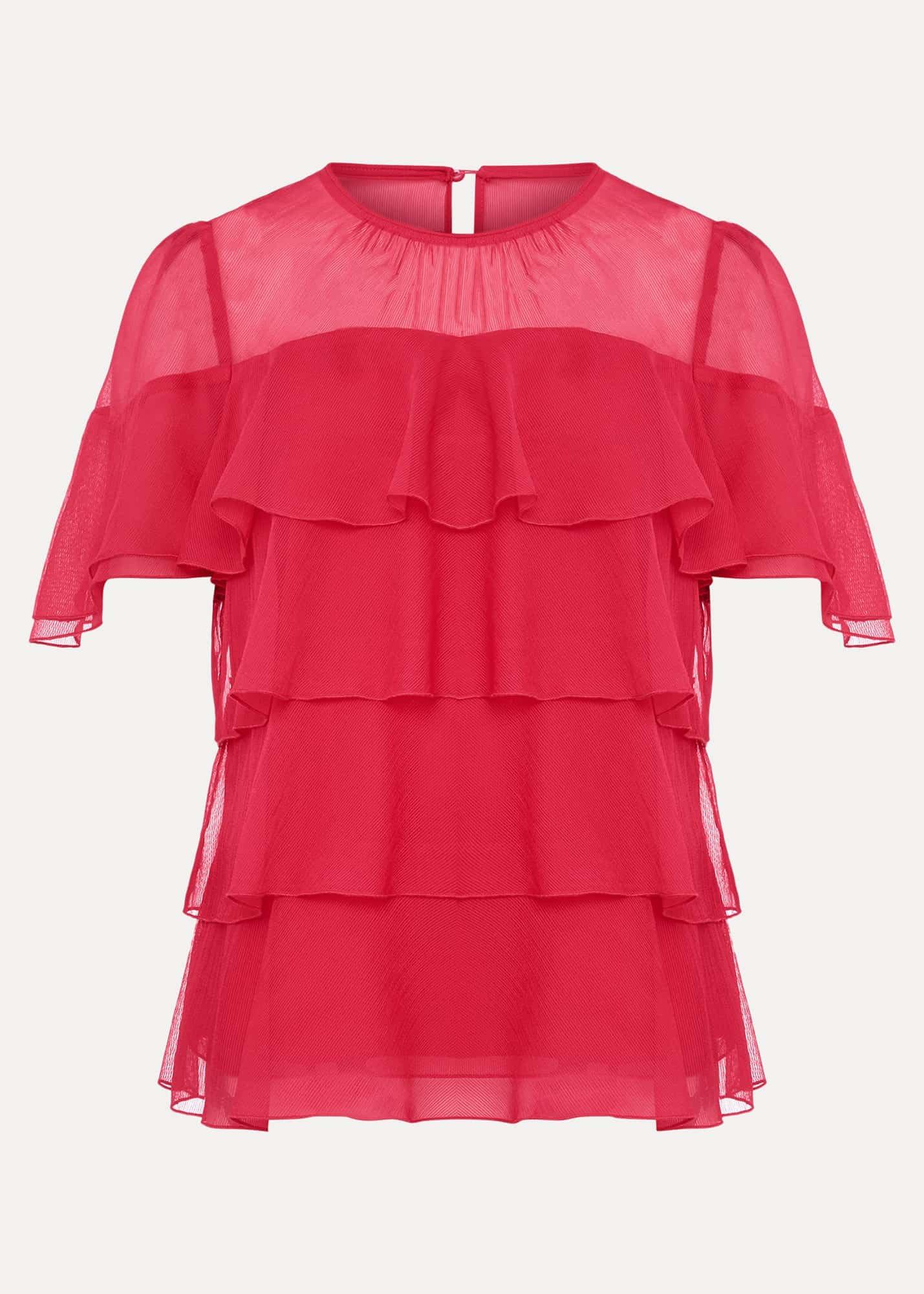 Stacey Ruffle Blouse
