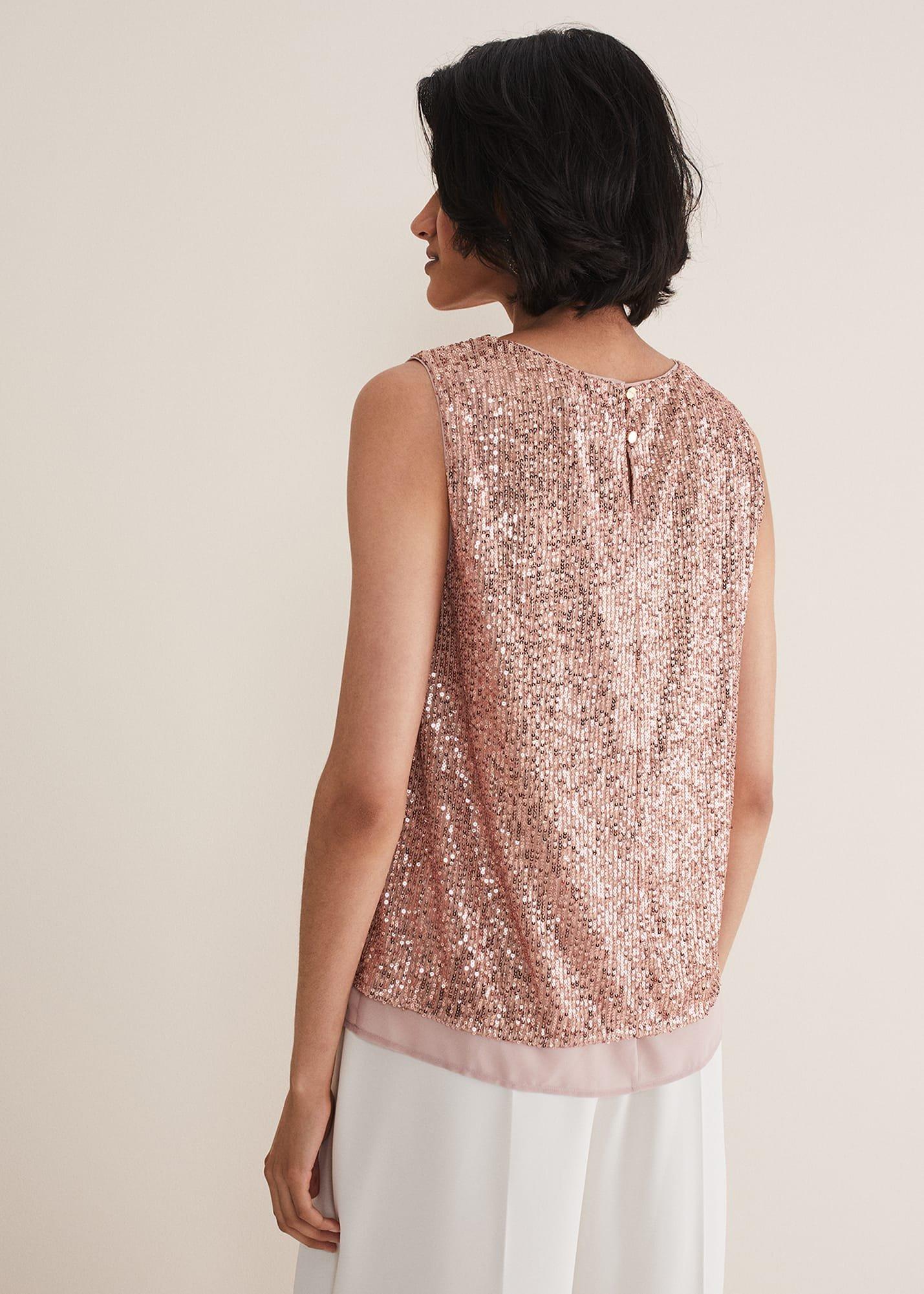 Dulcie Sequin Top