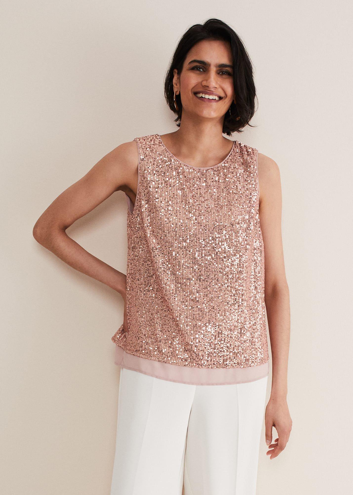 Dulcie Sequin Top