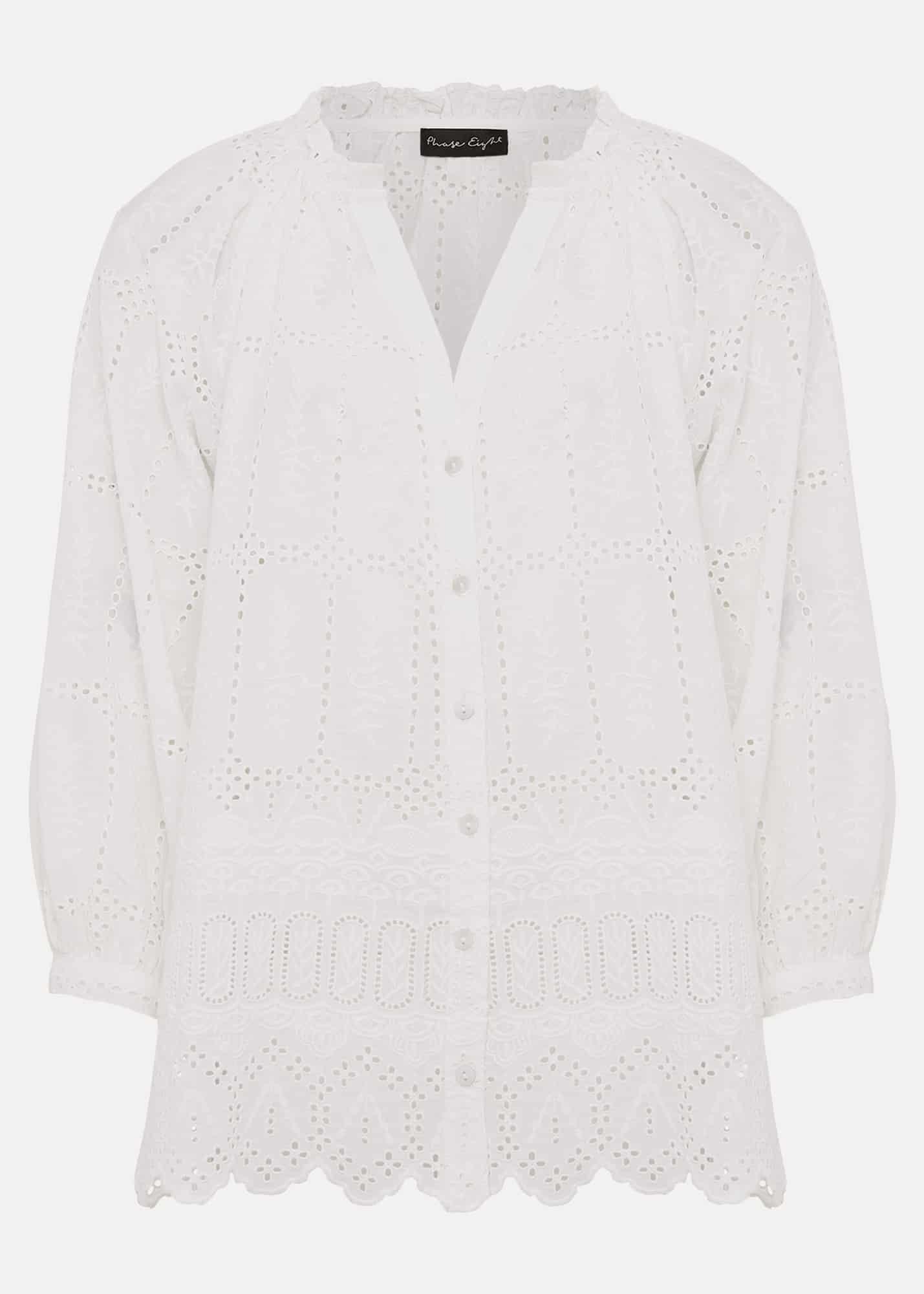 Sierra Broderie Blouse