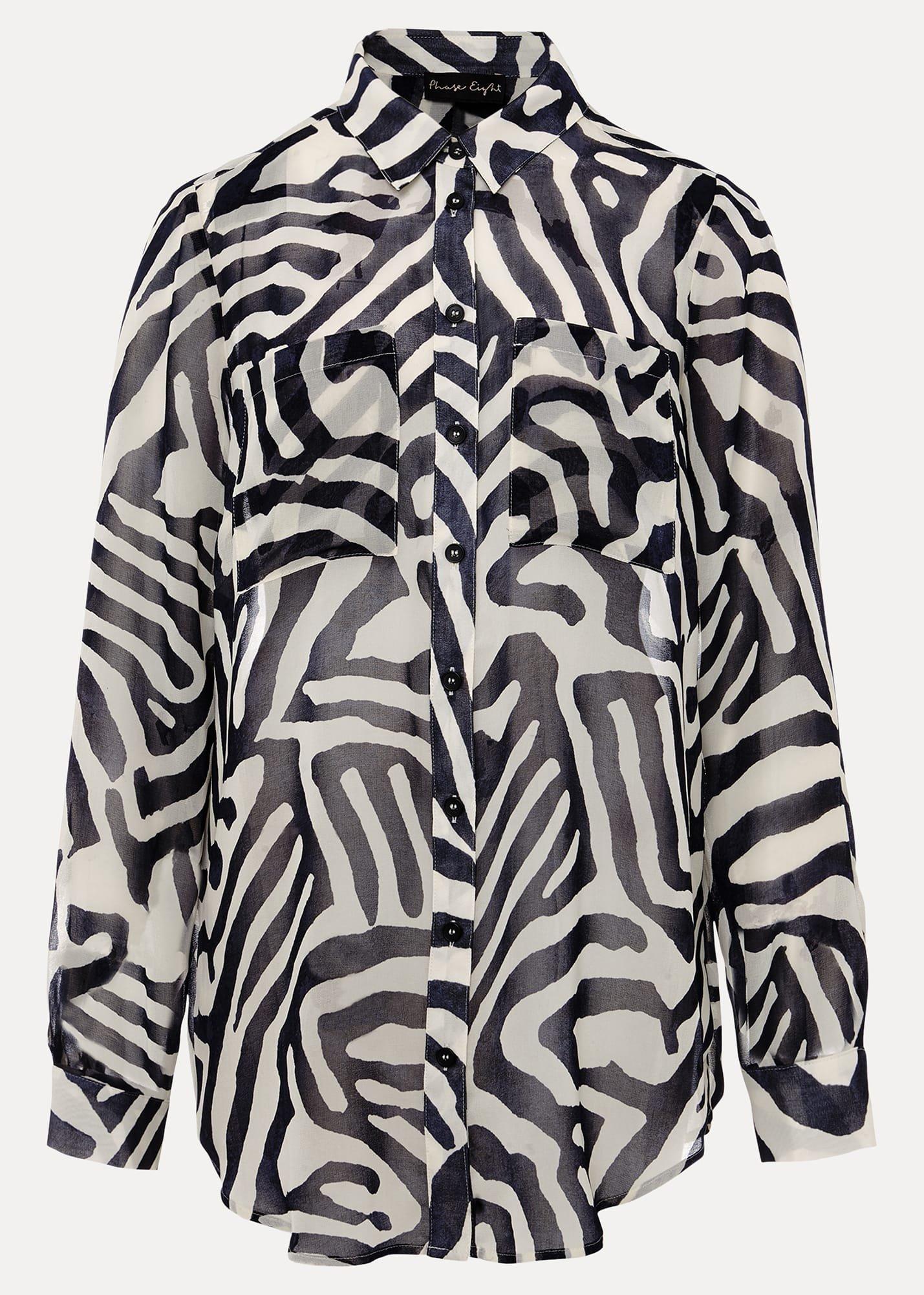 Isabella Zebra Print Blouse