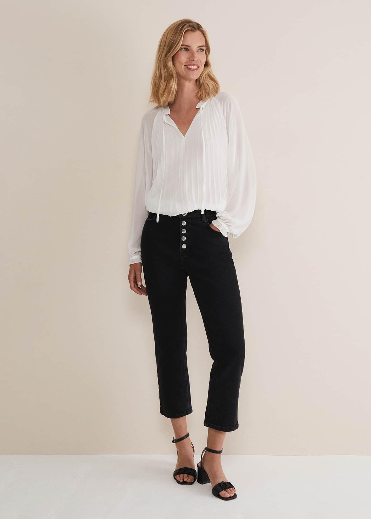 Prairie Pleated Blouse
