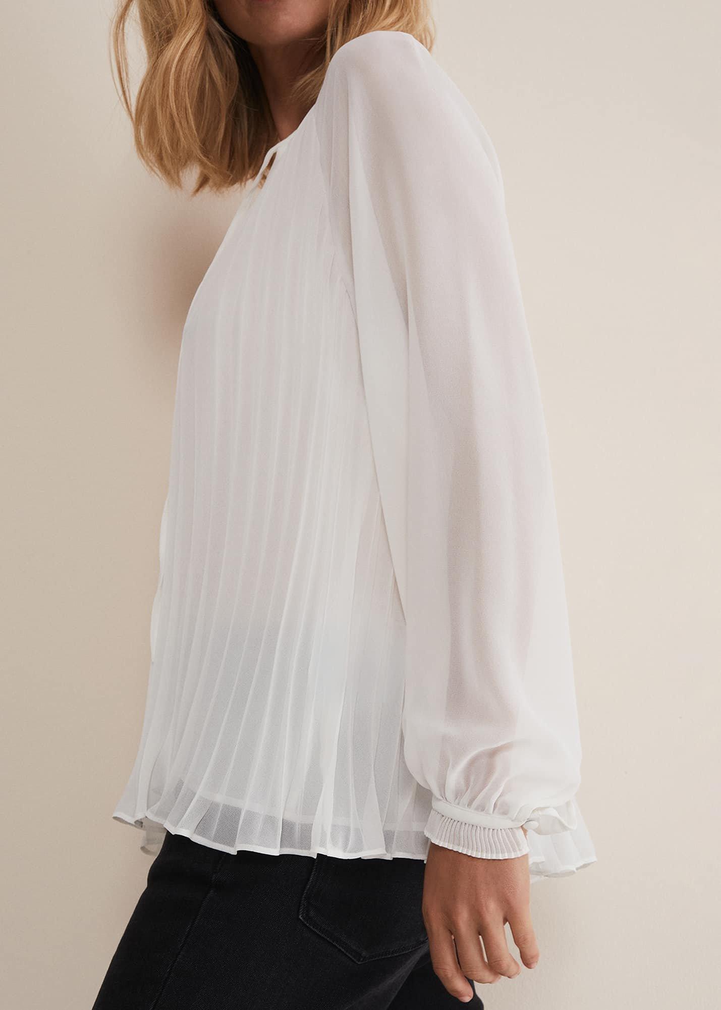 Prairie Pleated Blouse