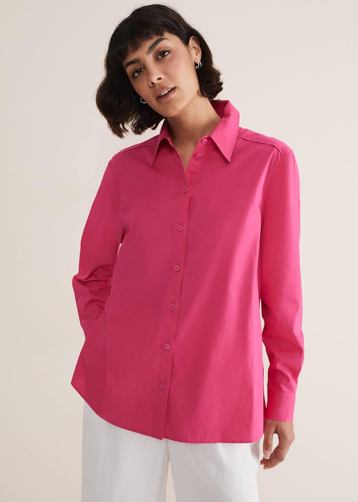 Pink Cotton Shirt