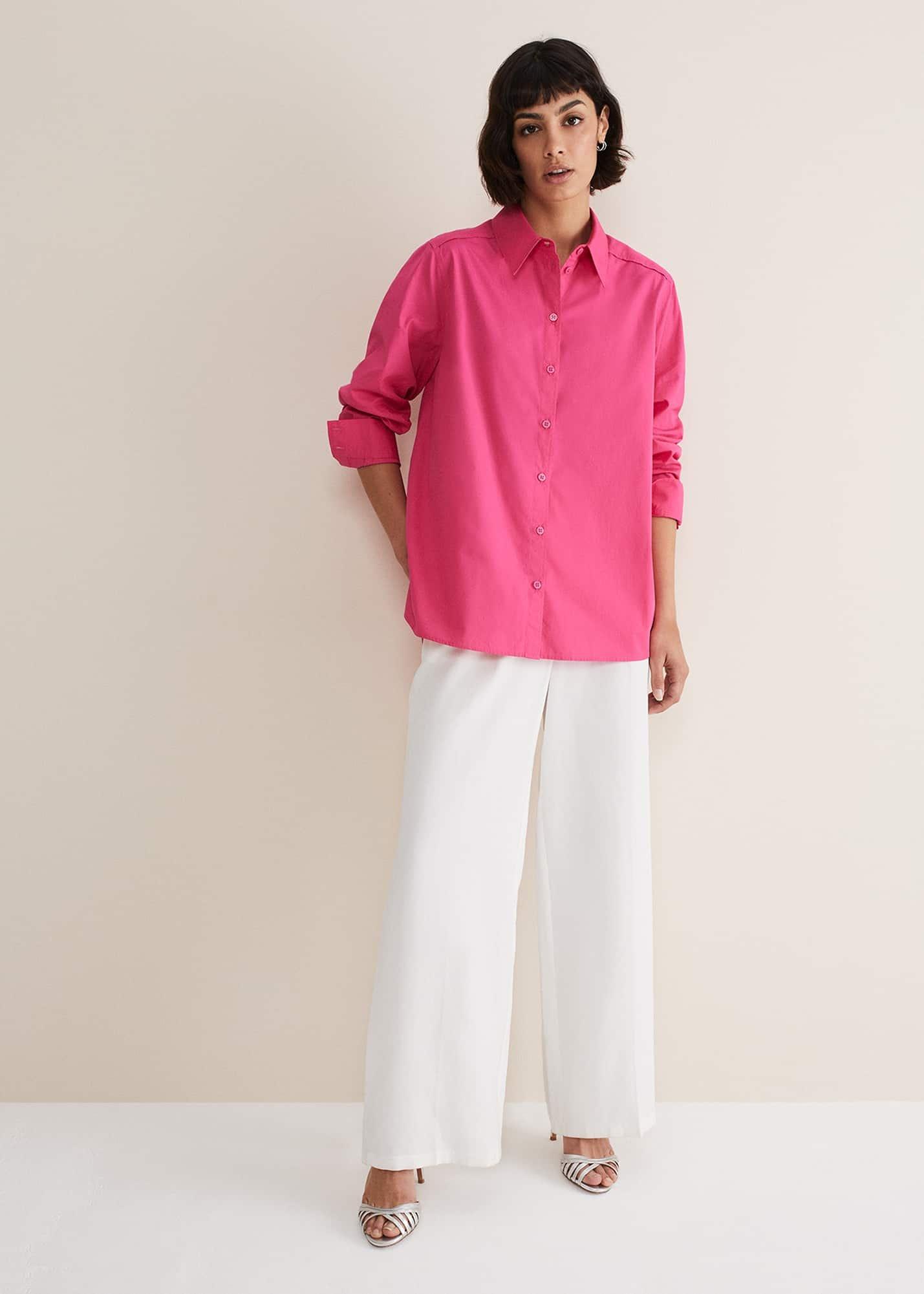 Pink Cotton Shirt