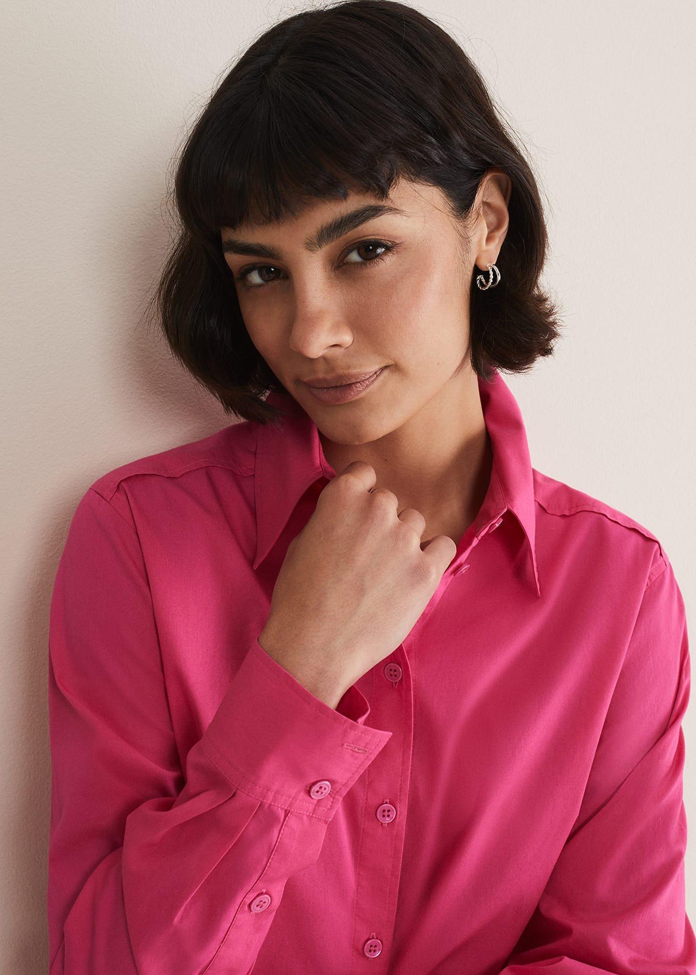 Pink Cotton Shirt