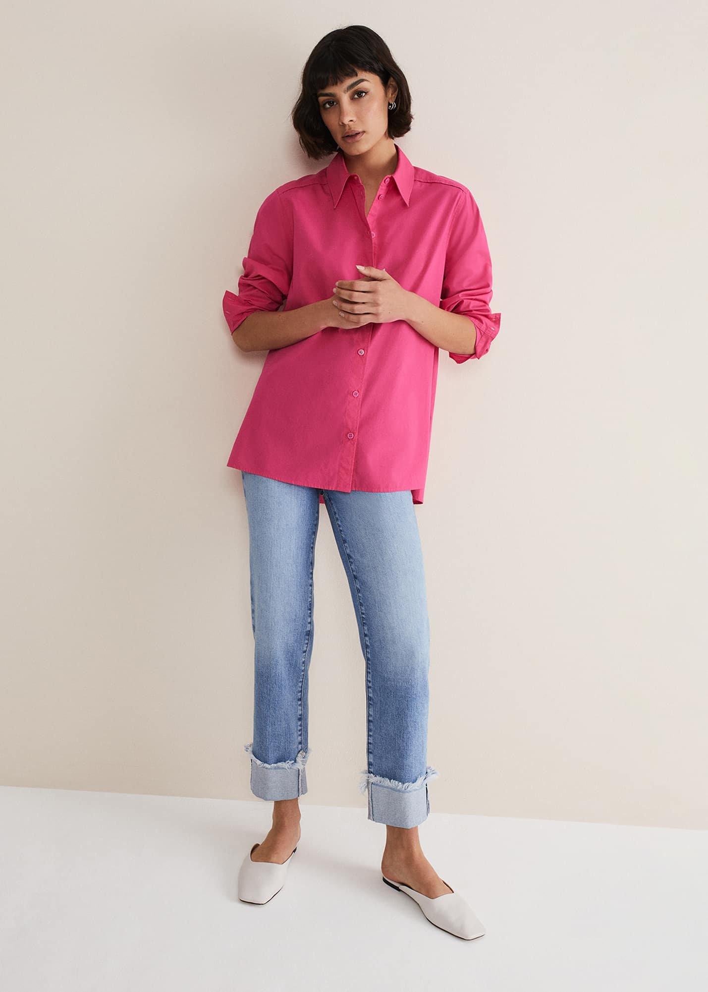 Pink Cotton Shirt