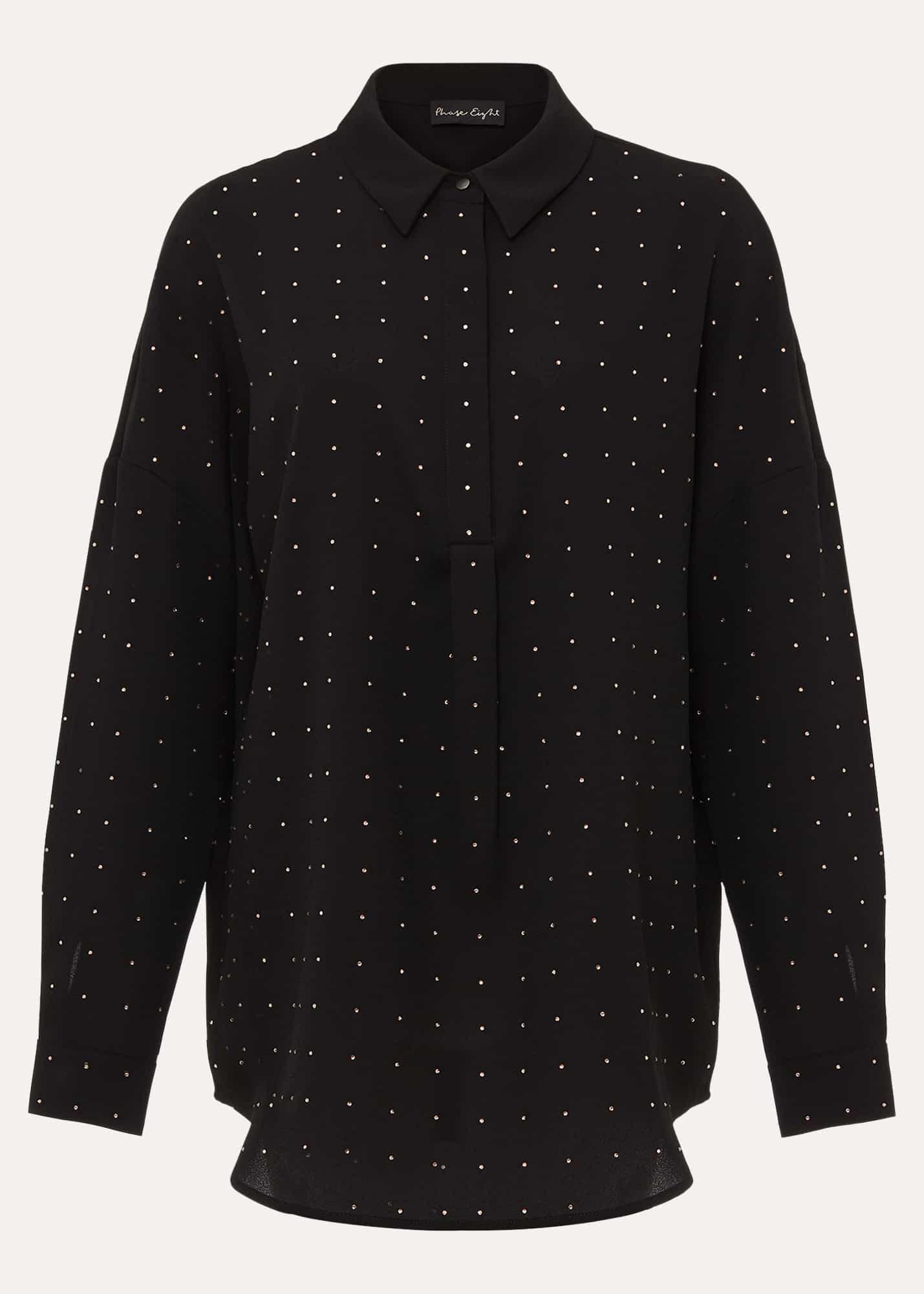Elowen Embellished Longline Shirt
