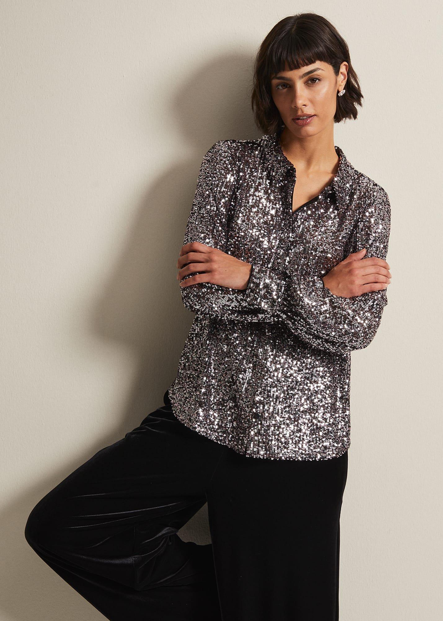Medora Sequin Shirt