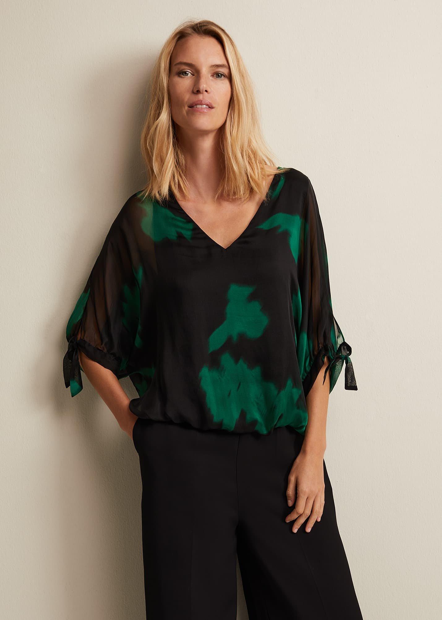 Madison Silk Blouse