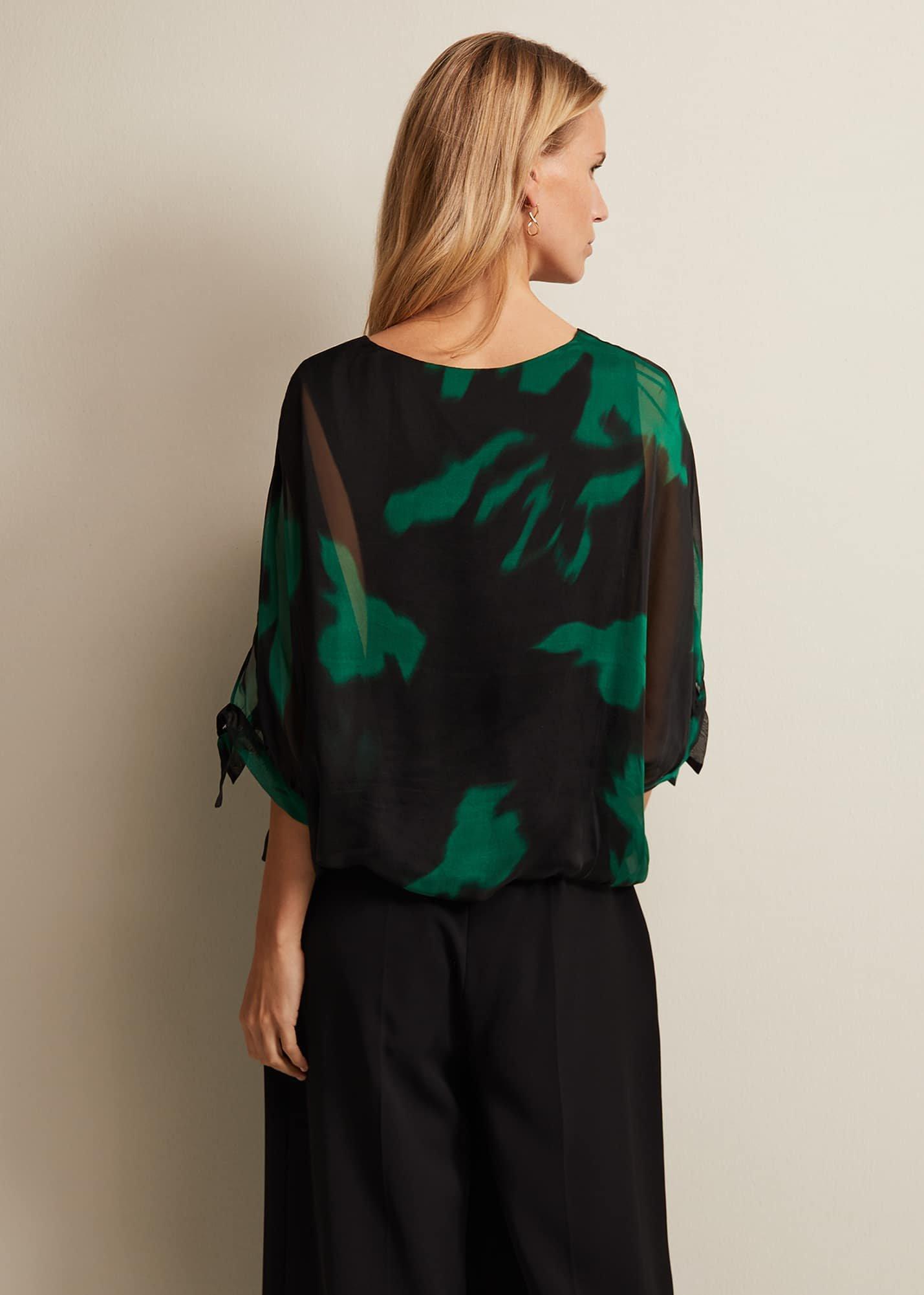 Madison Silk Blouse