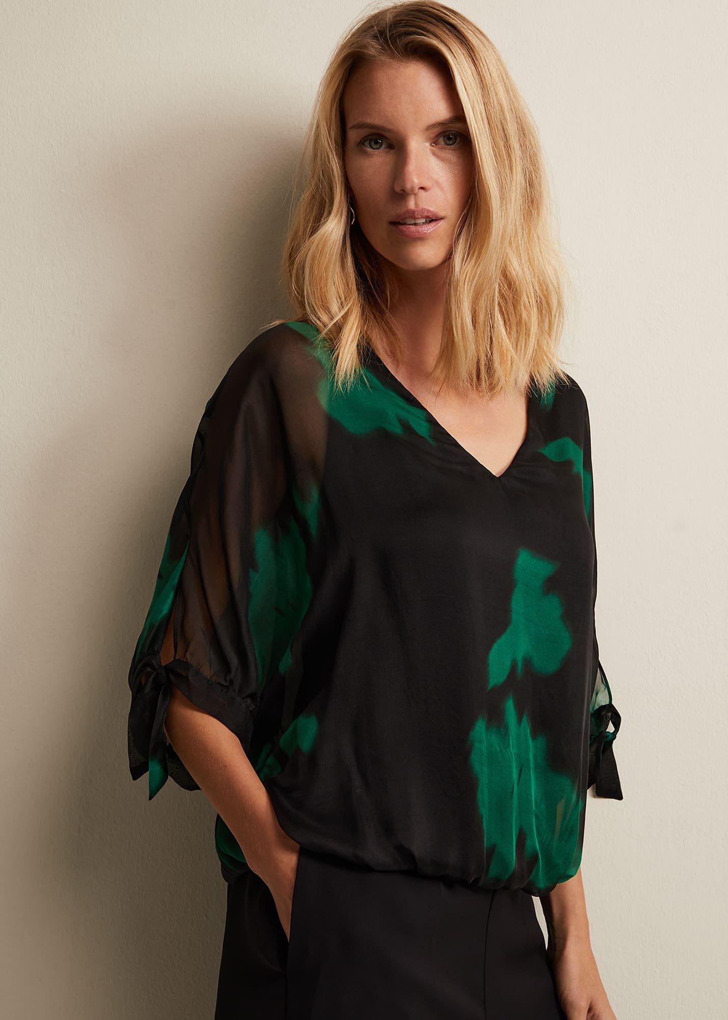 Madison Silk Blouse