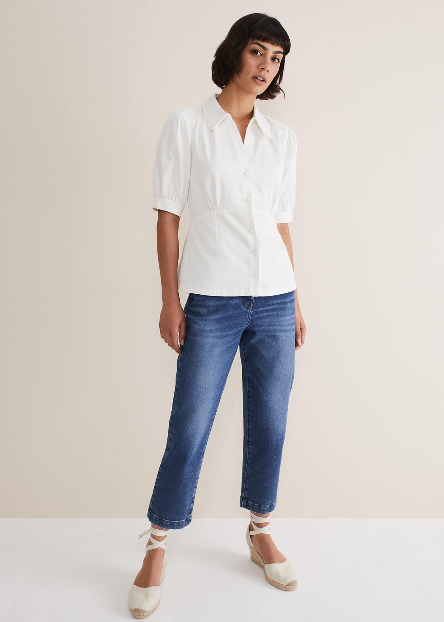 Cosette Denim Top