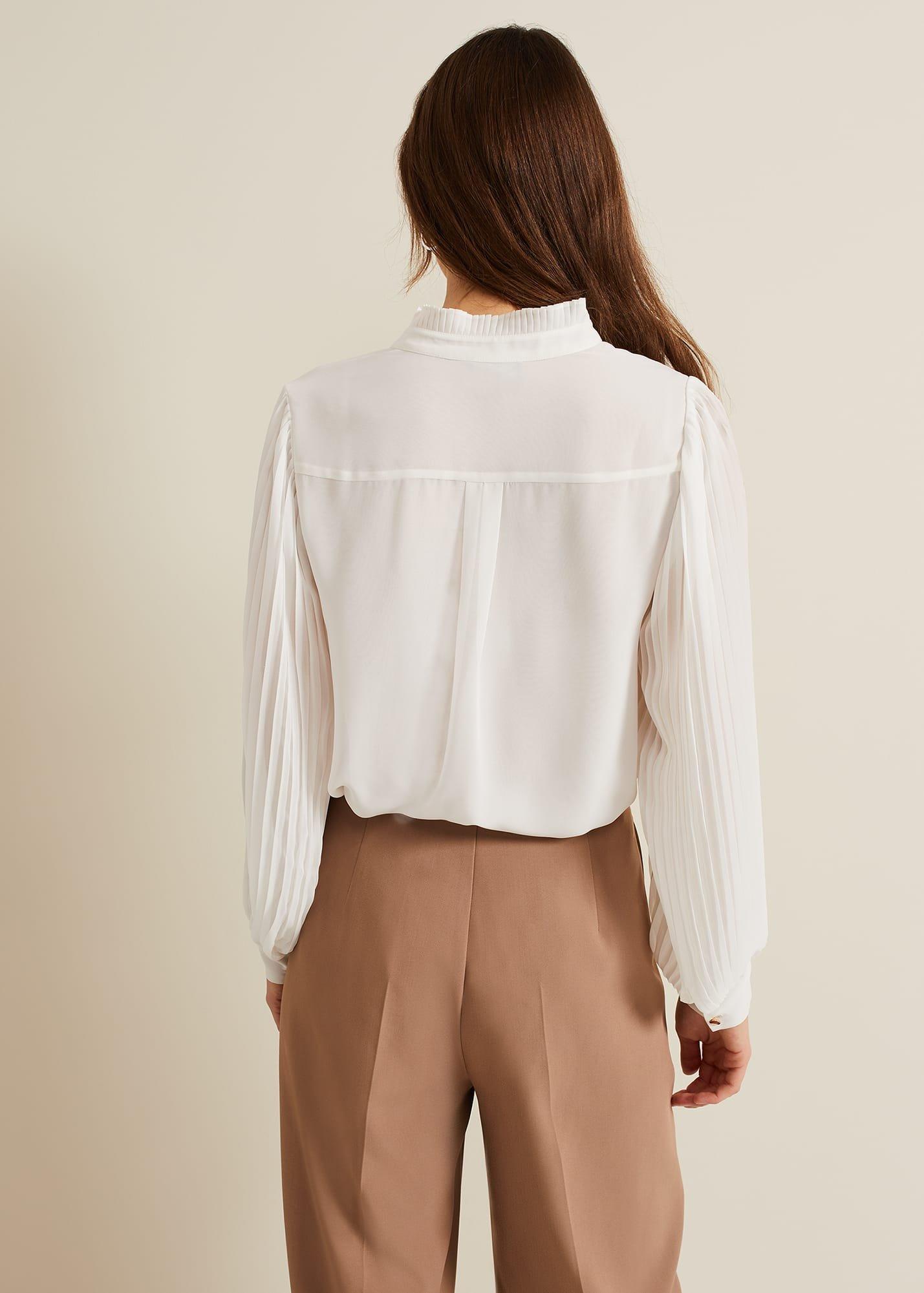 Tessie Pleat Sleeve Blouse