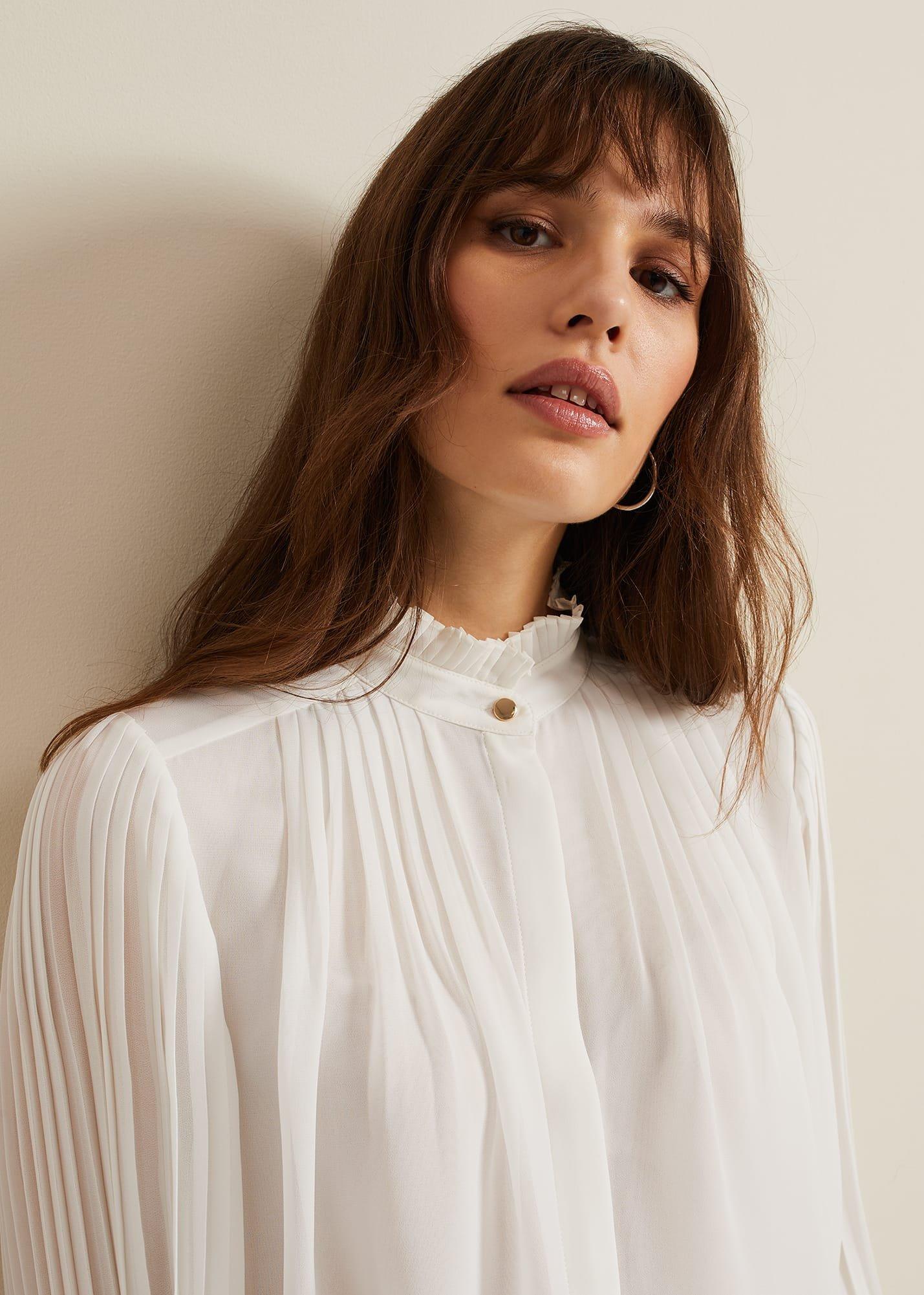 Tessie Pleat Sleeve Blouse