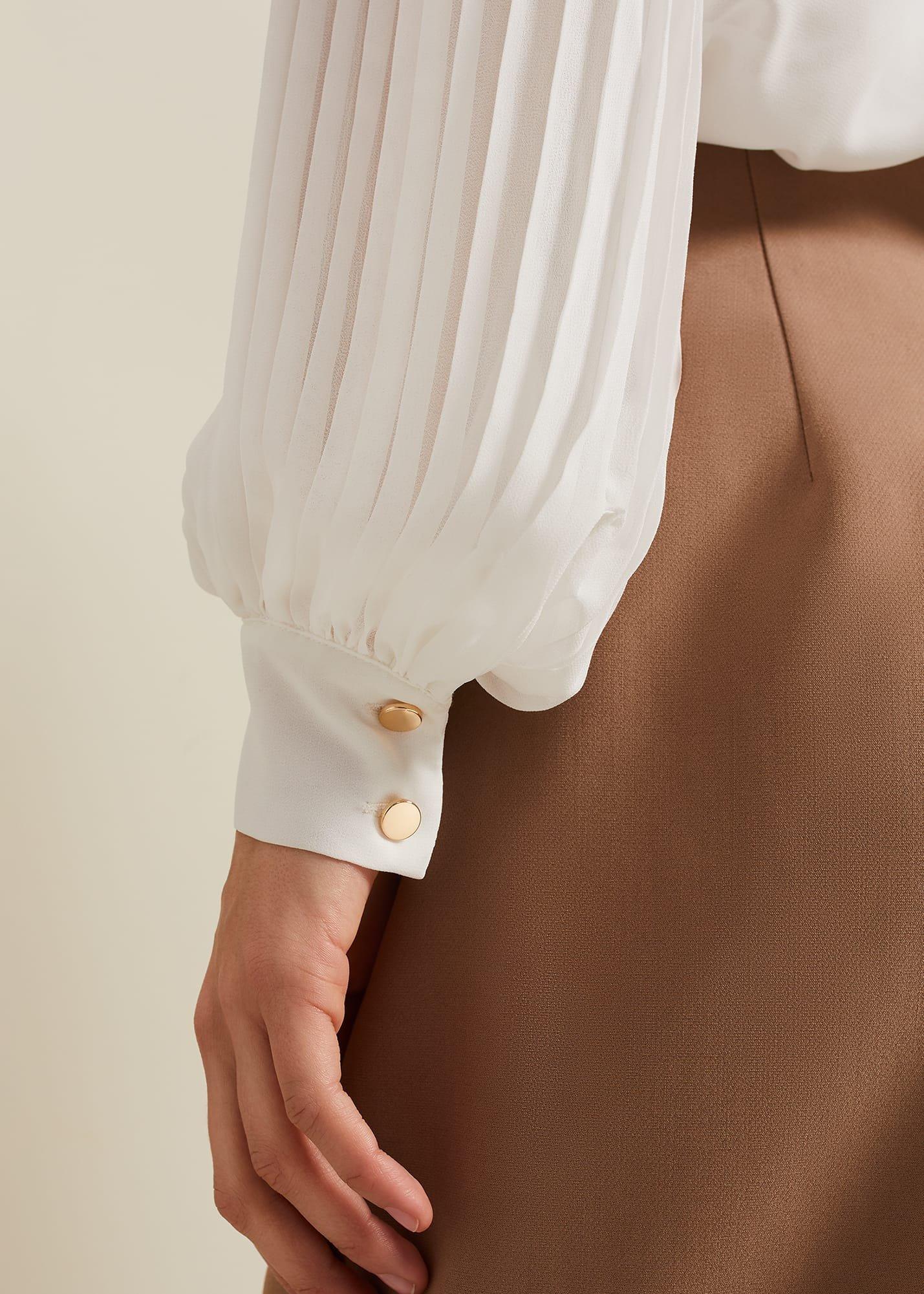 Tessie Pleat Sleeve Blouse