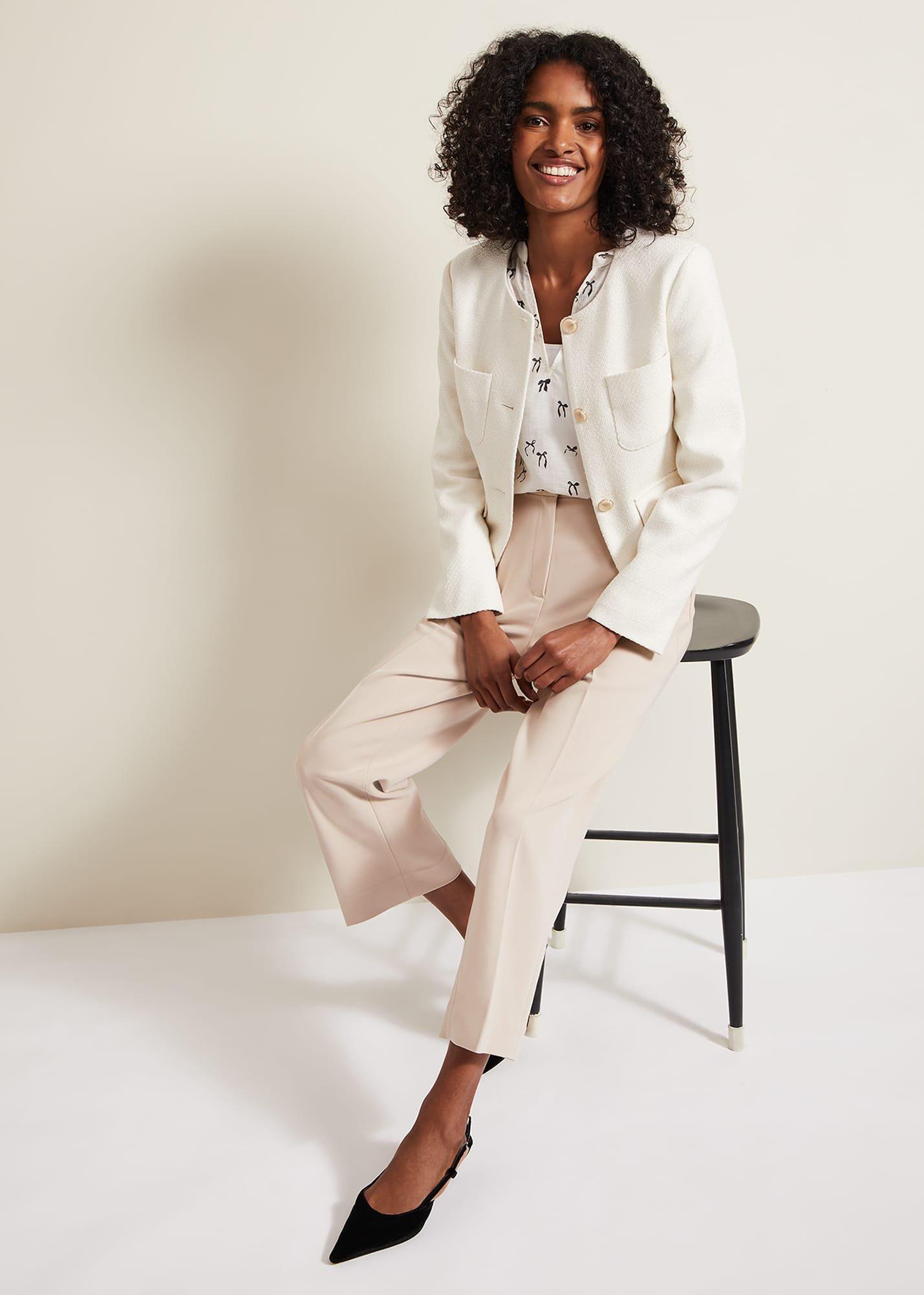 Taytum Bow Print Blouse