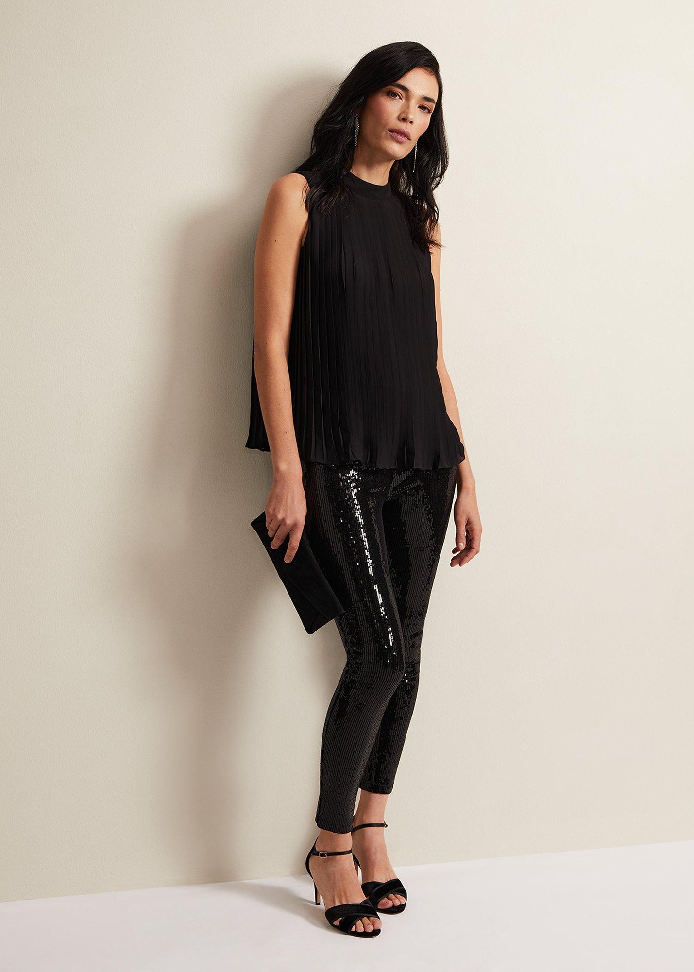 Nina Pleat Blouse