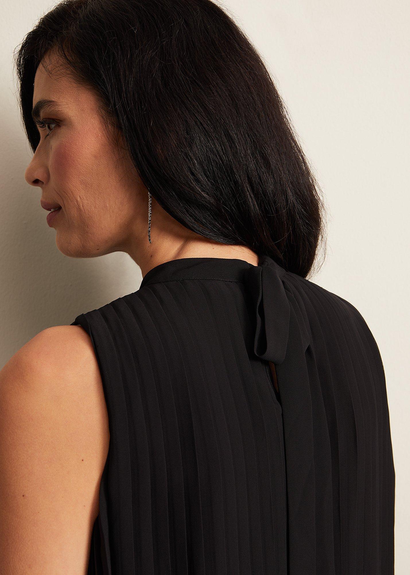 Nina Pleat Blouse