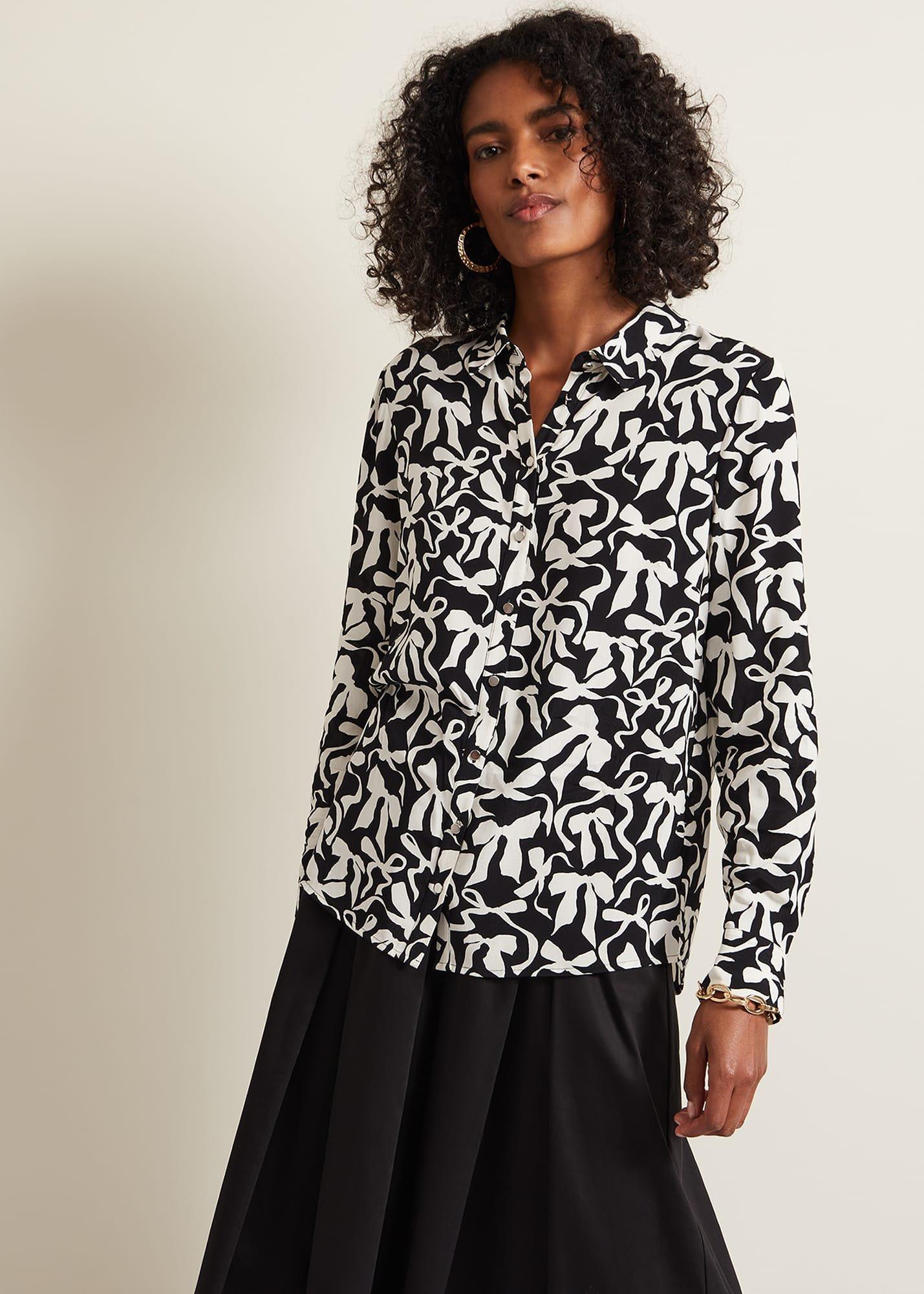 Era Abstract Bow Shirt