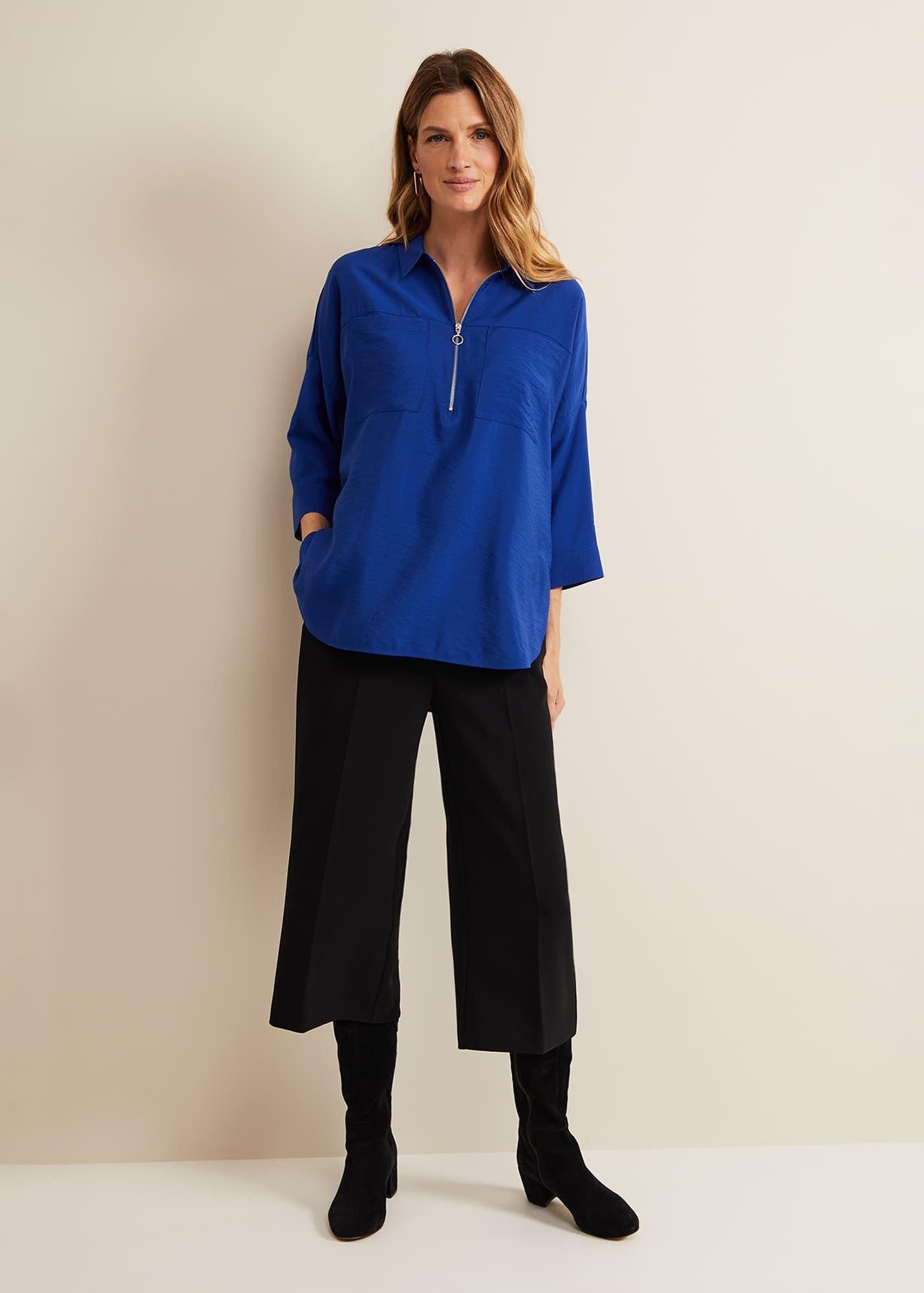 Cynthia Zip Shirt