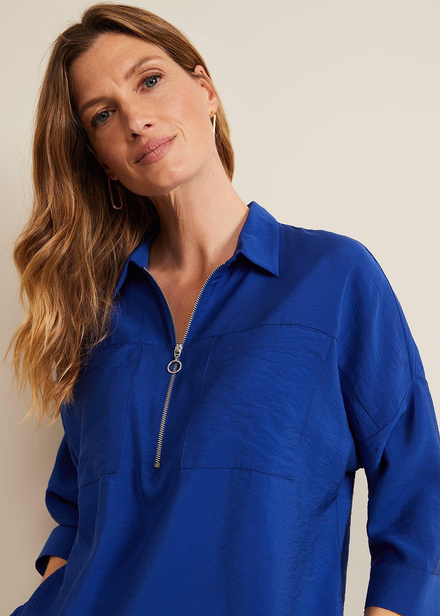 Cynthia Zip Shirt