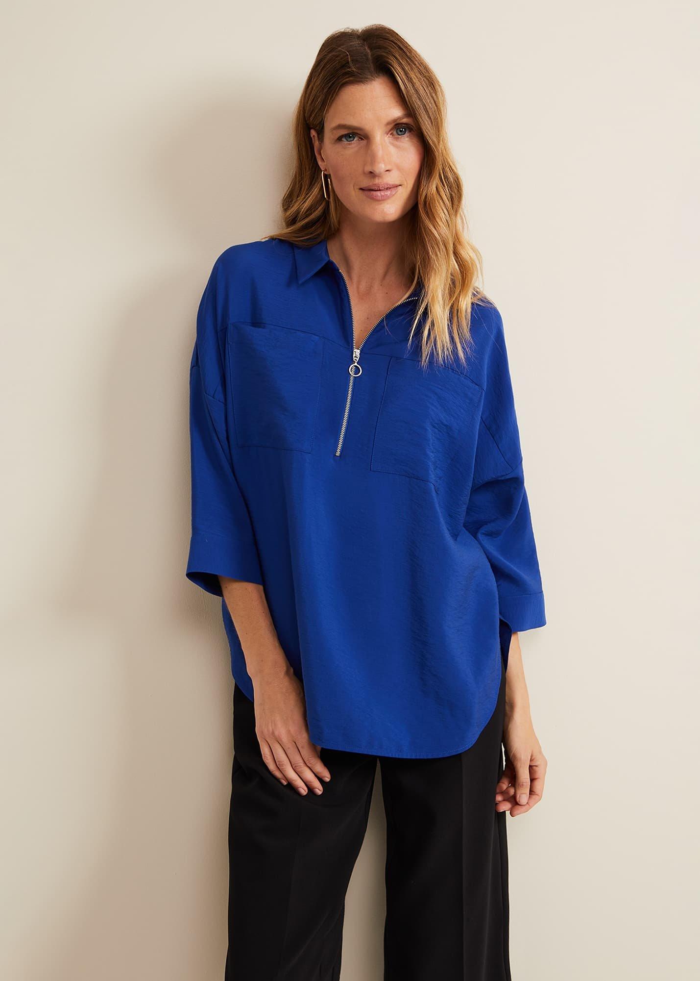 Cynthia Zip Shirt