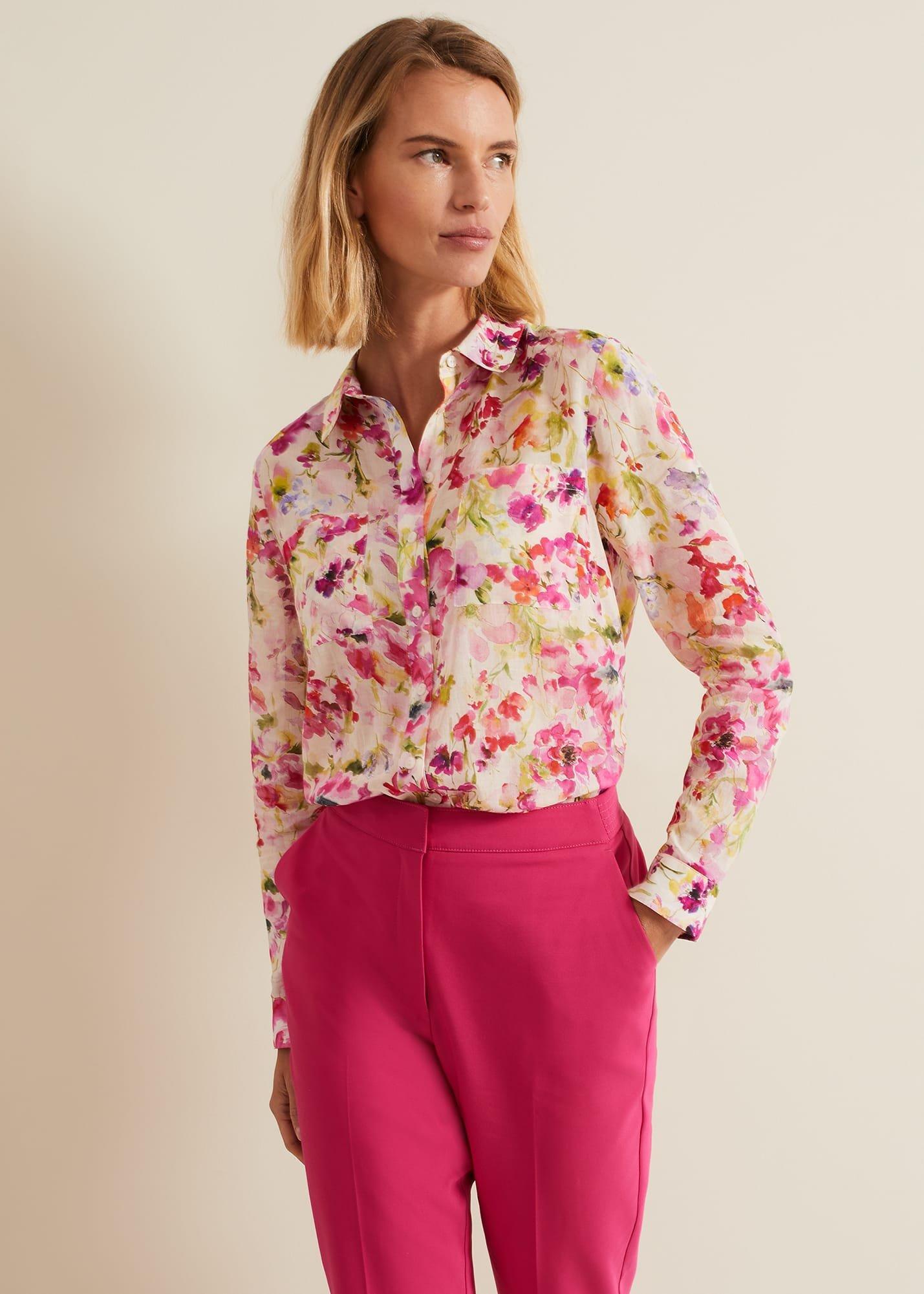 Maddelena Floral Print Shirt