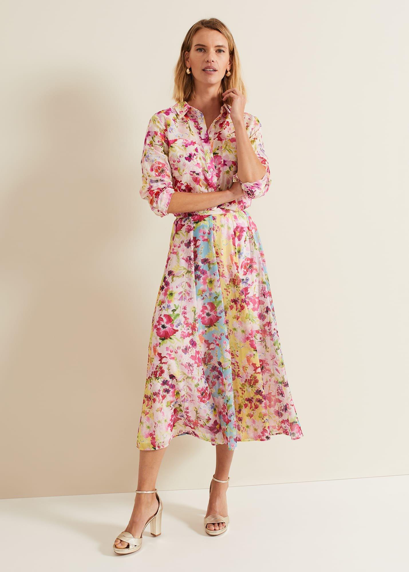 Maddelena Floral Print Shirt